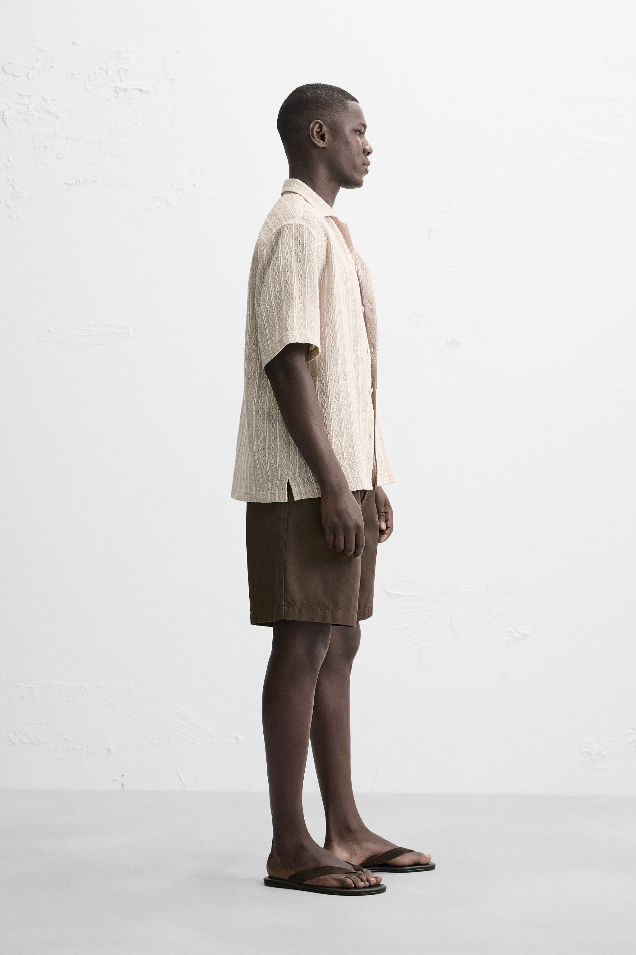 GEOMETRIC JACQUARD SHIRT