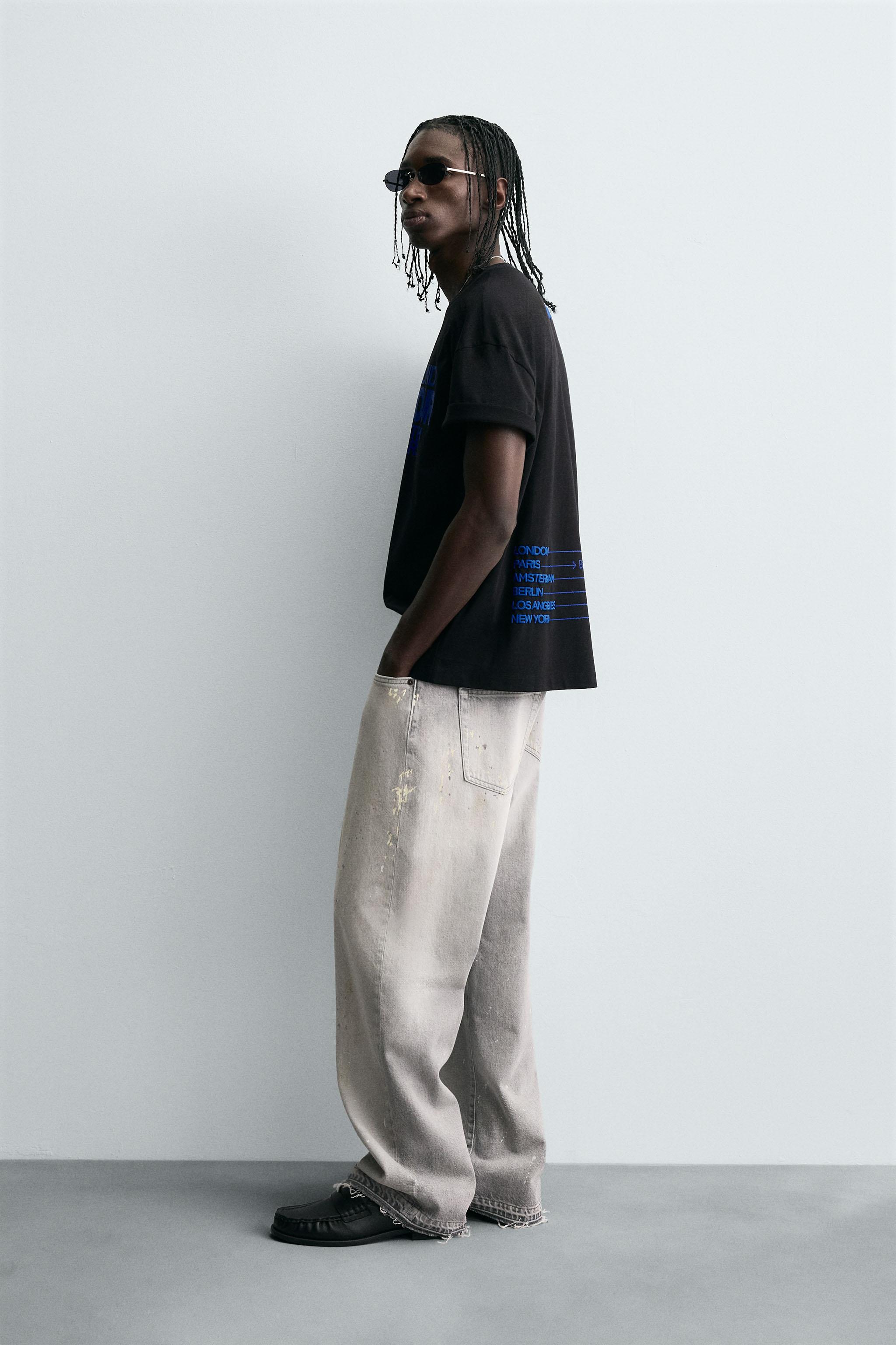 GRAPHIC TEXT T-SHIRT