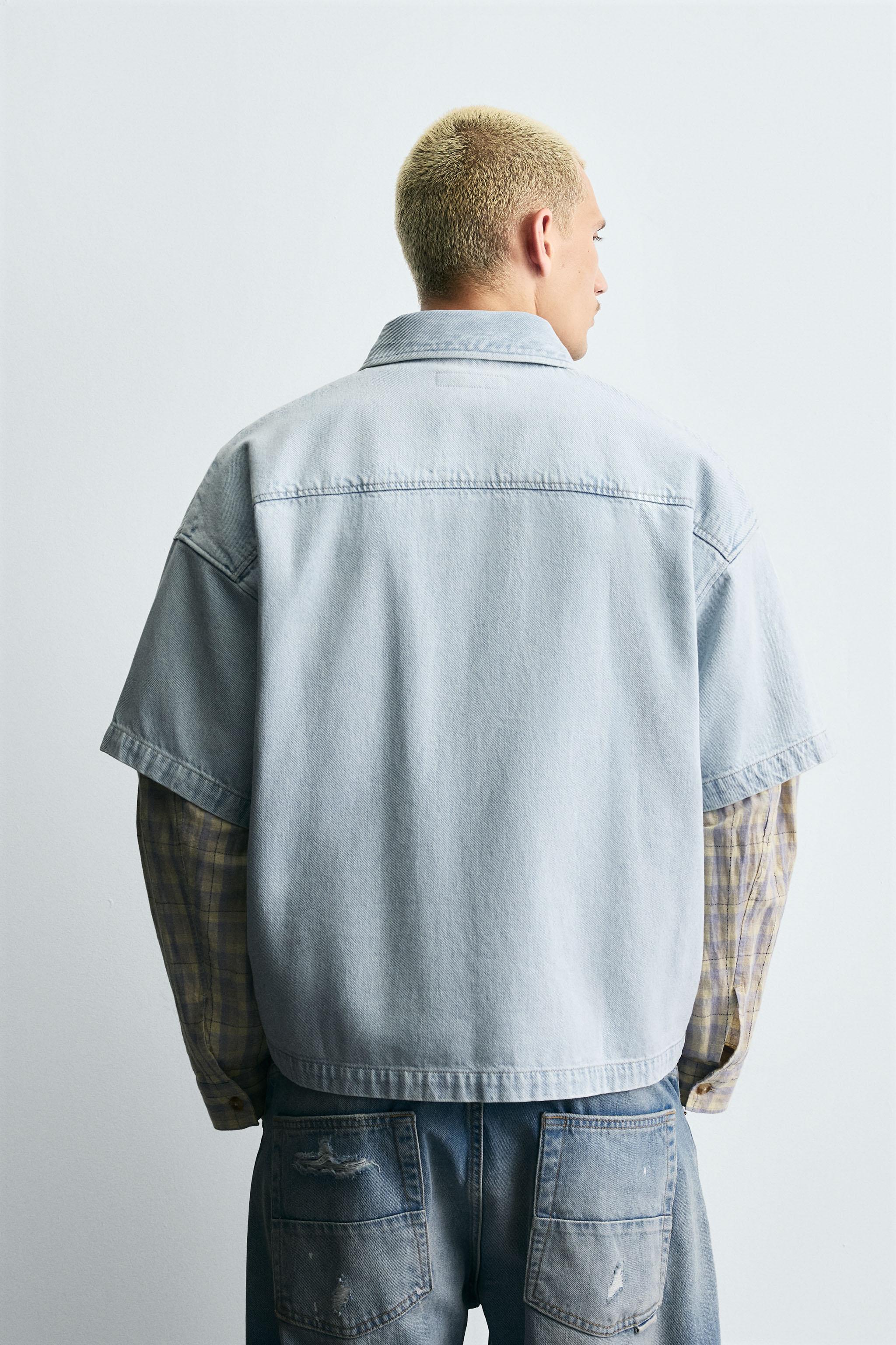 LIGHT DENIM POLO SHIRT