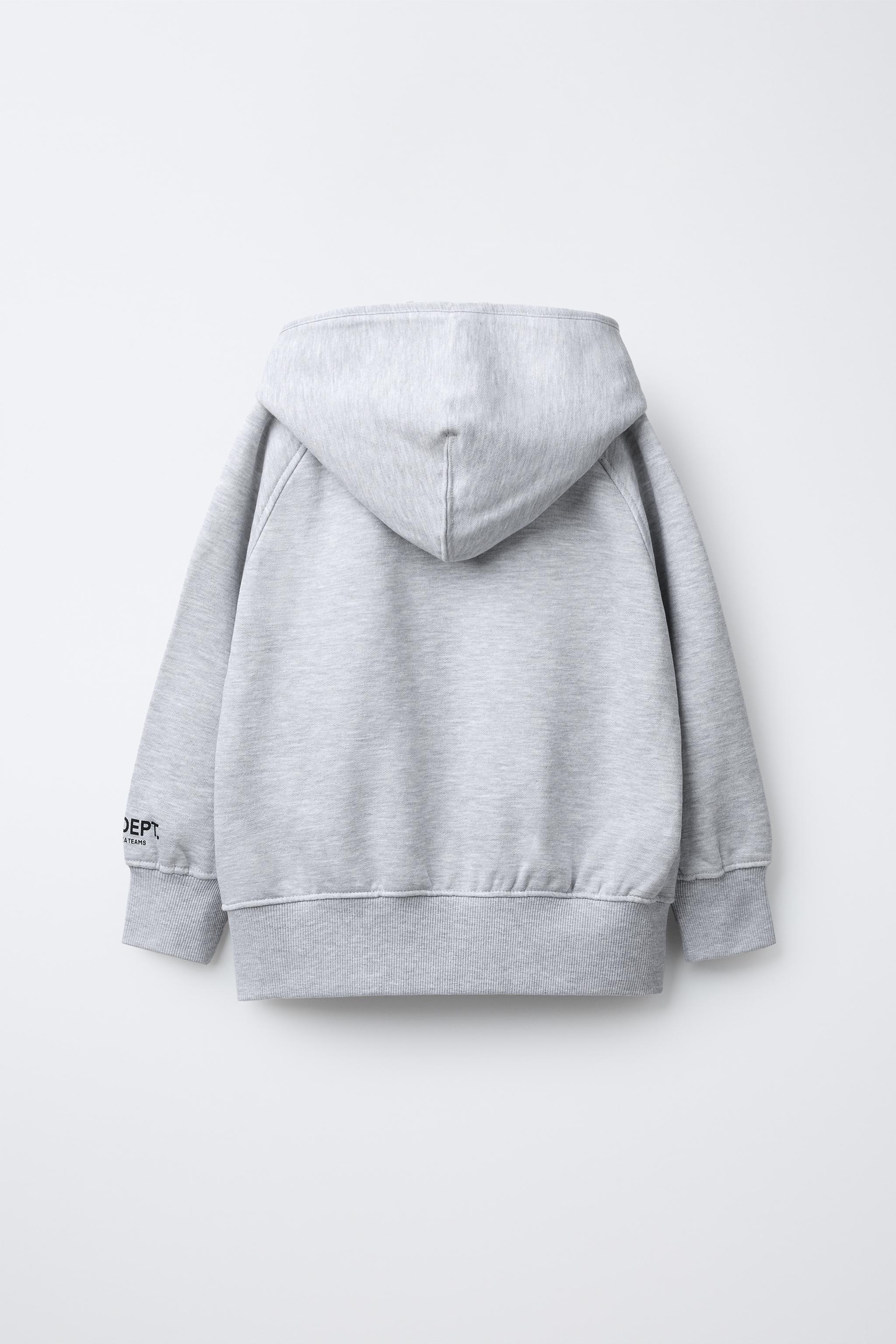 BASIC ZIP SWEATSHIRT
