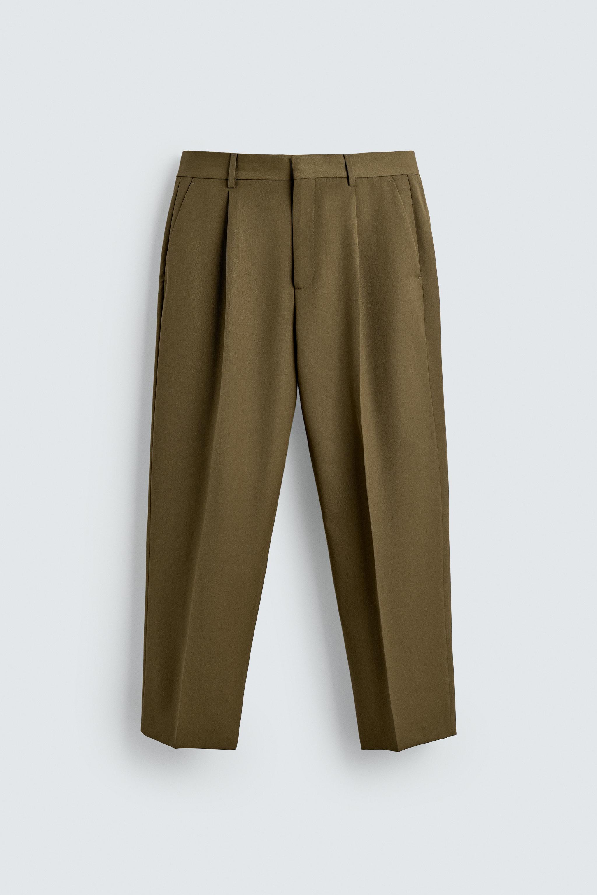 LIMITED EDITION PLEATED SUIT PANTS