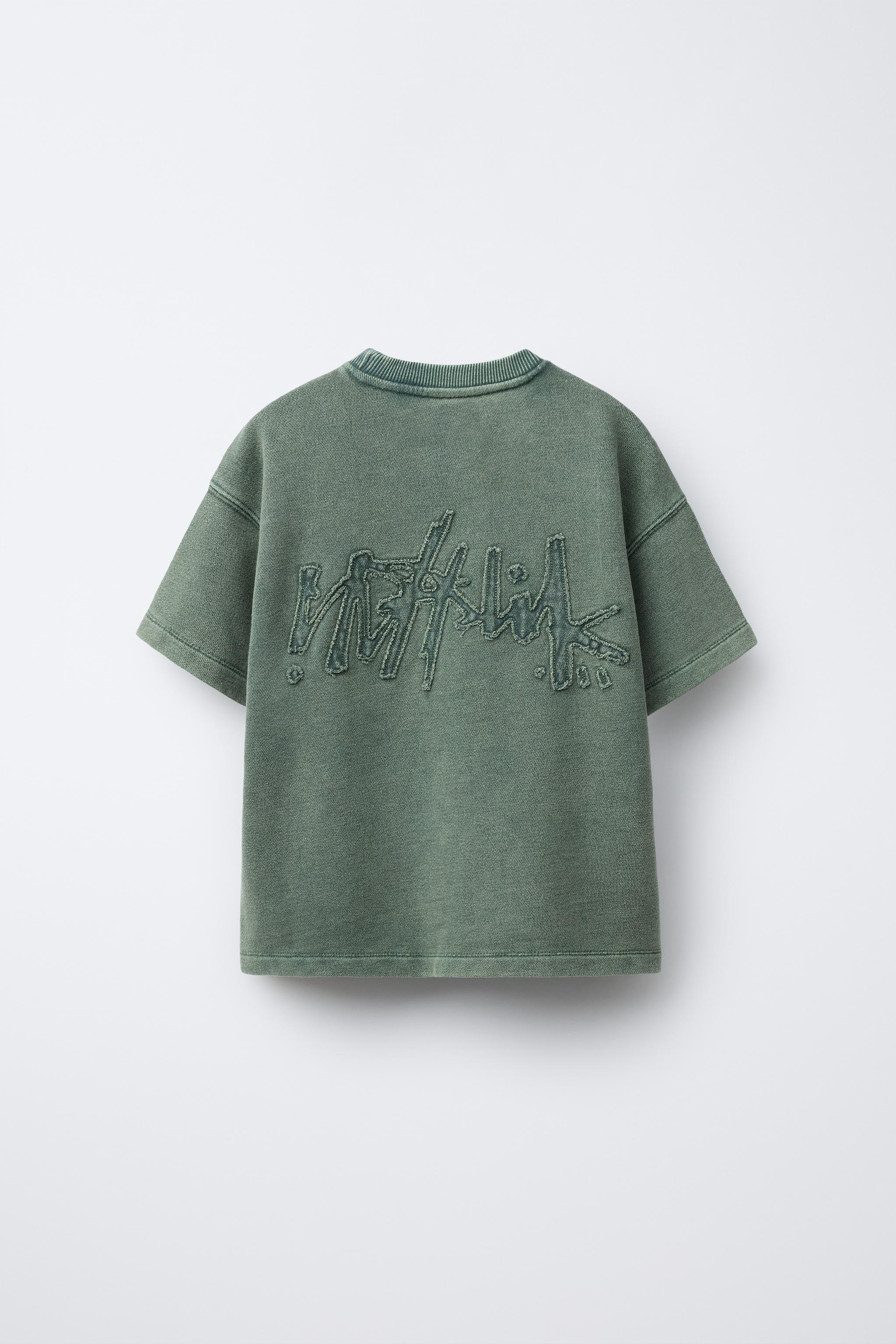 GRAFFITI WASHED EFFECT T-SHIRT