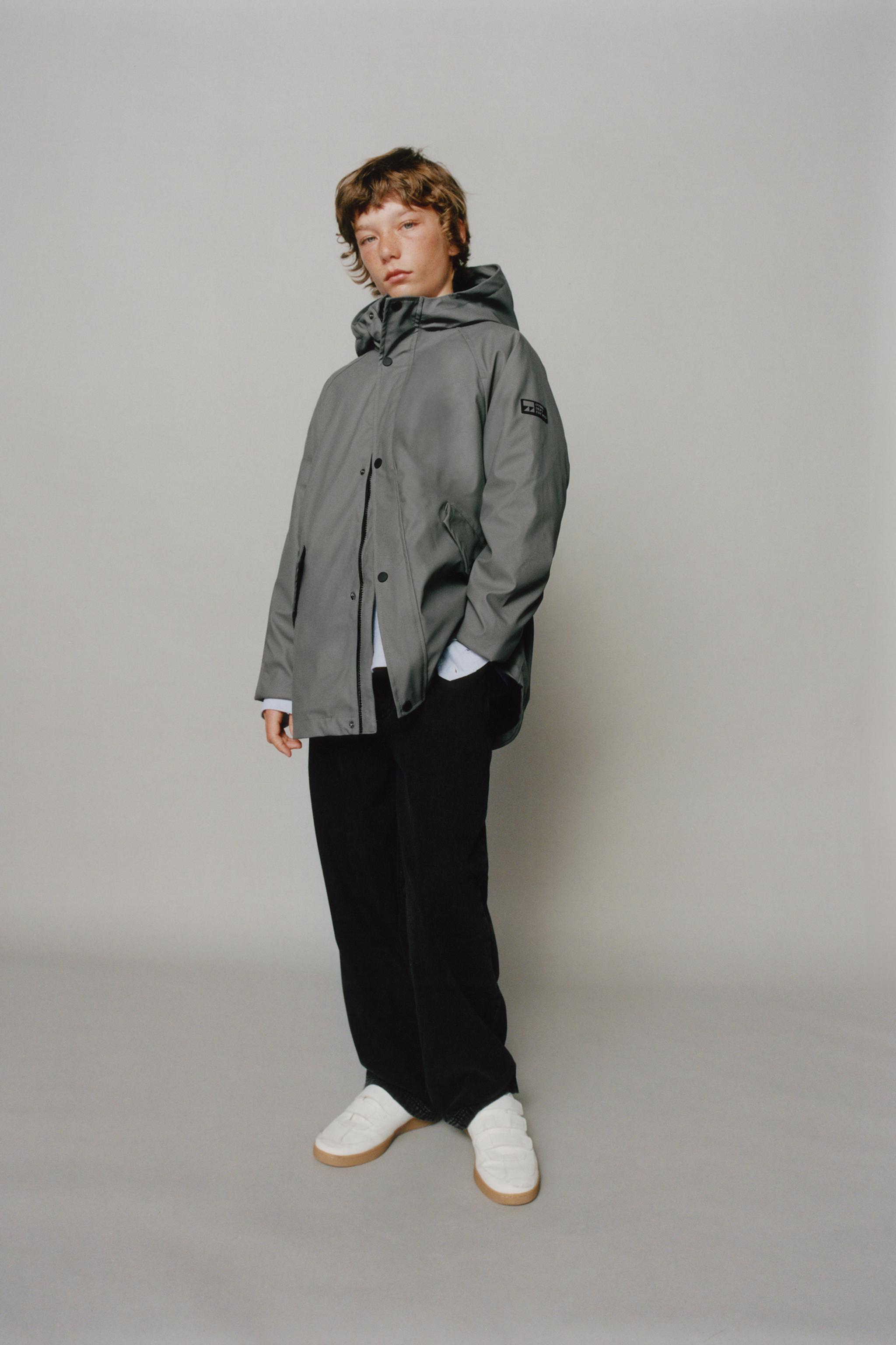 RUBBERIZED WATER REPELLENT PARKA