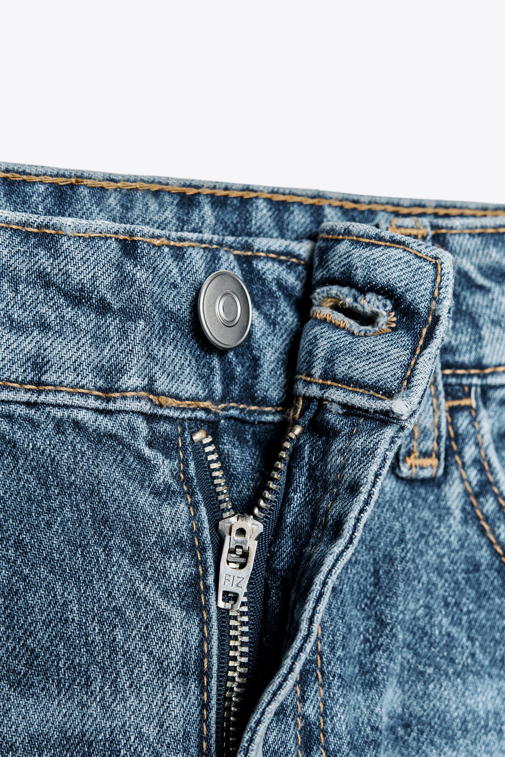 TRF DENIM MINI SKIRT