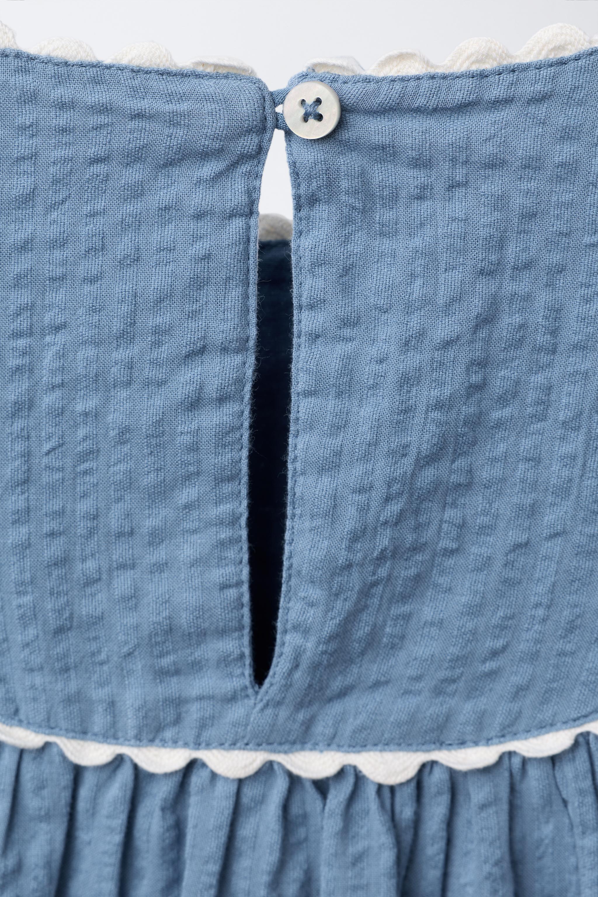 EMBROIDERED FLORAL DRESS