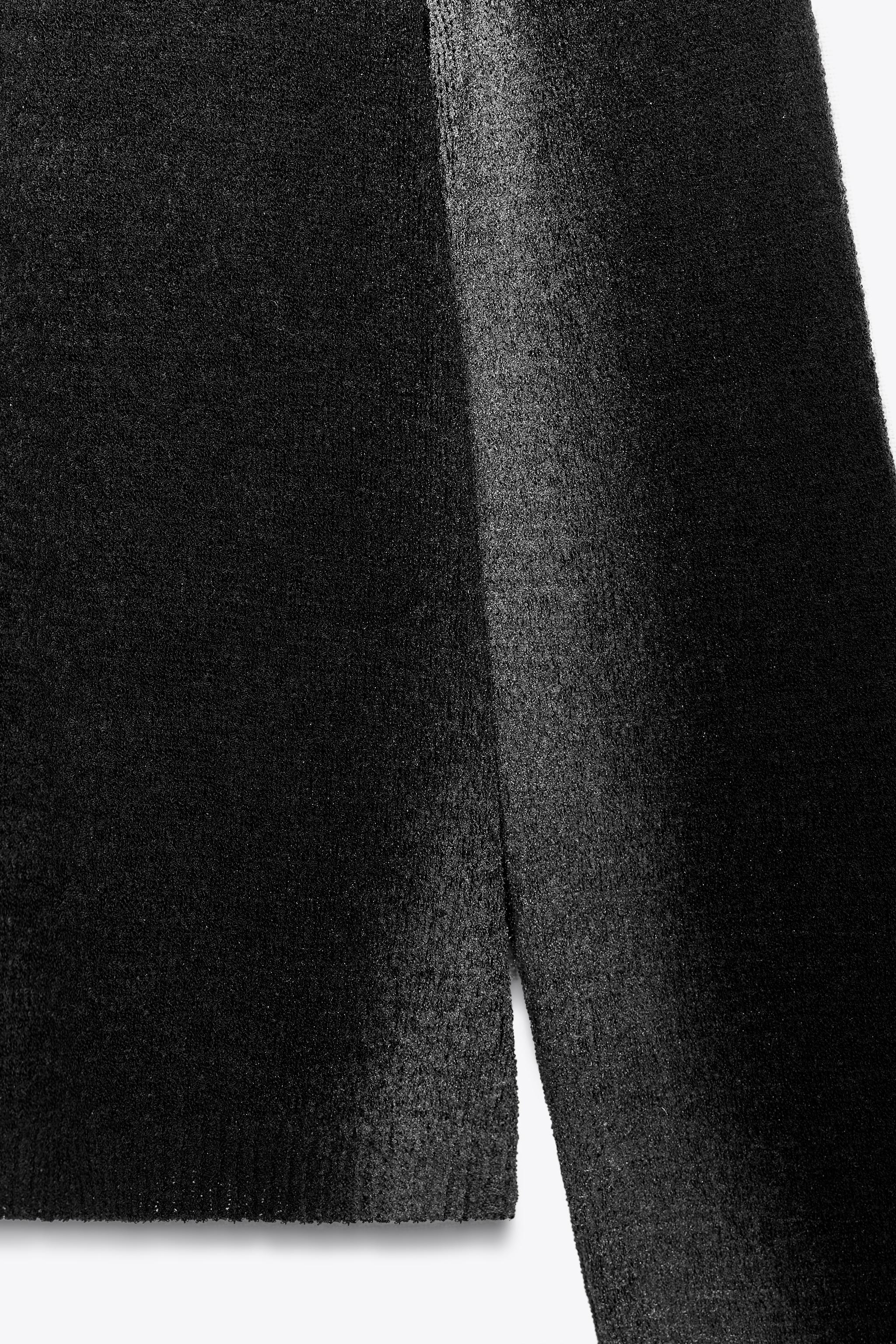 FADED PRINT KNIT SWEATER