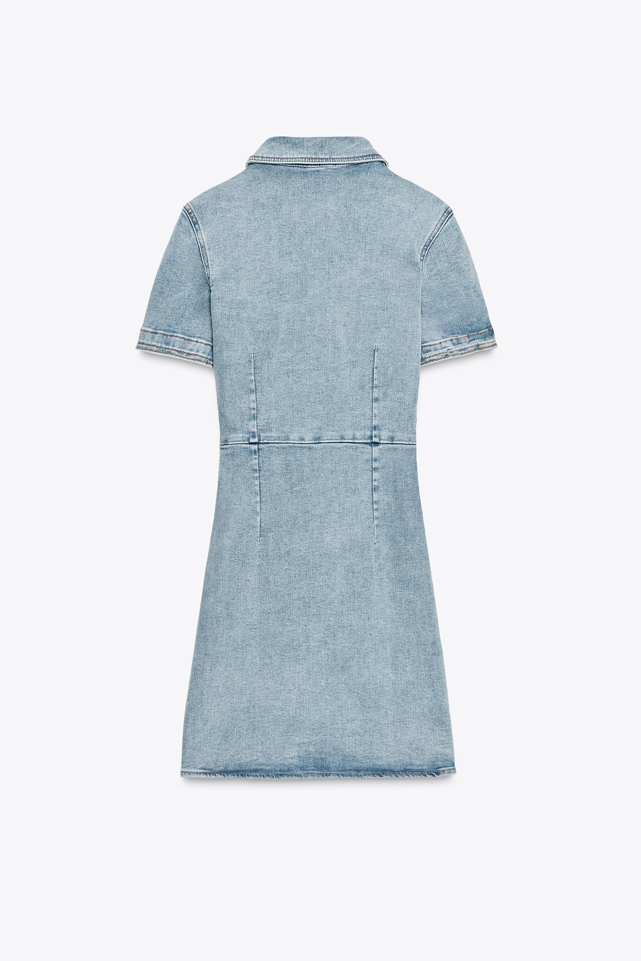 Z1975 DENIM MINI DRESS