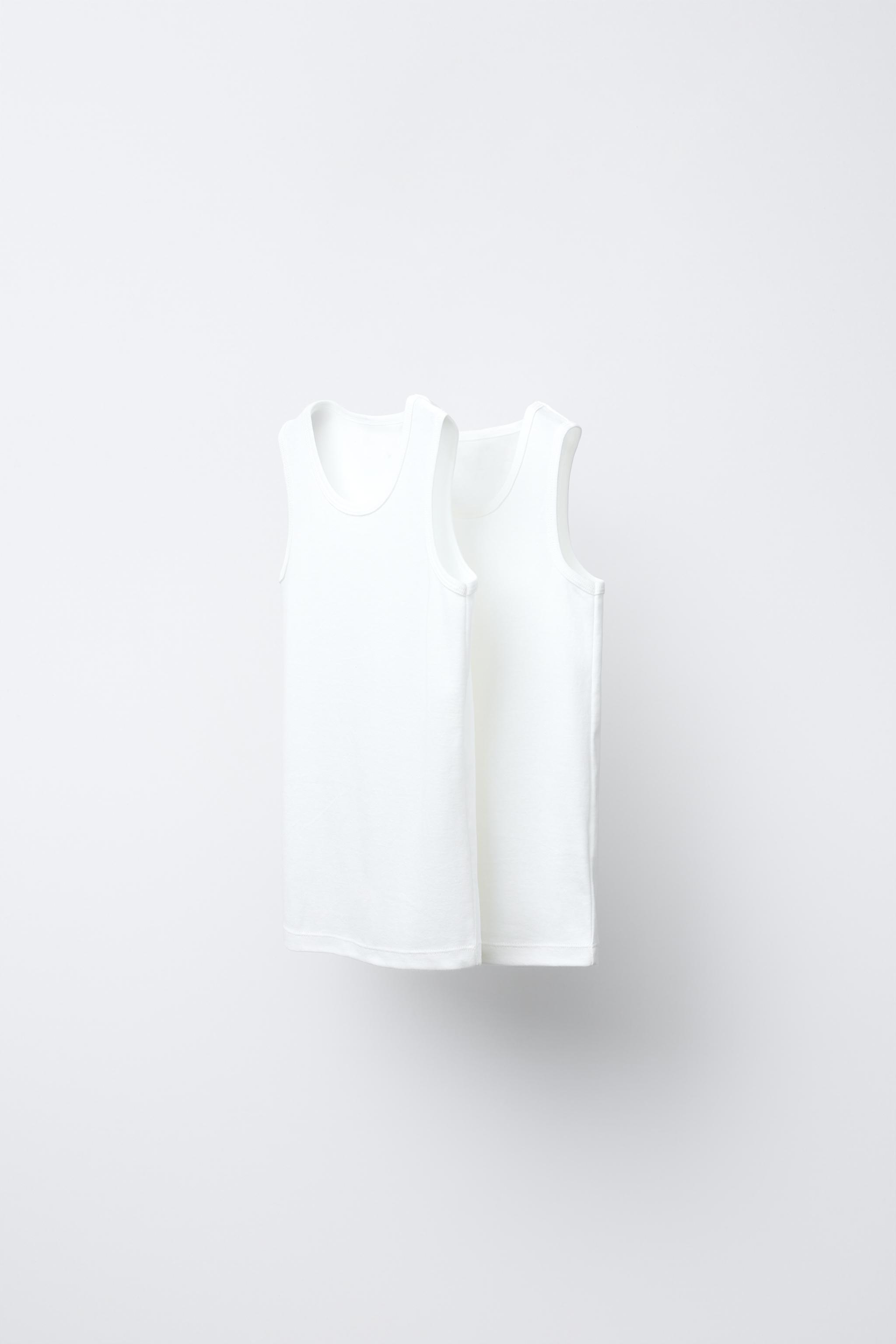AGES 6-14/ TWO-PACK OF BASIC TANK TOPS