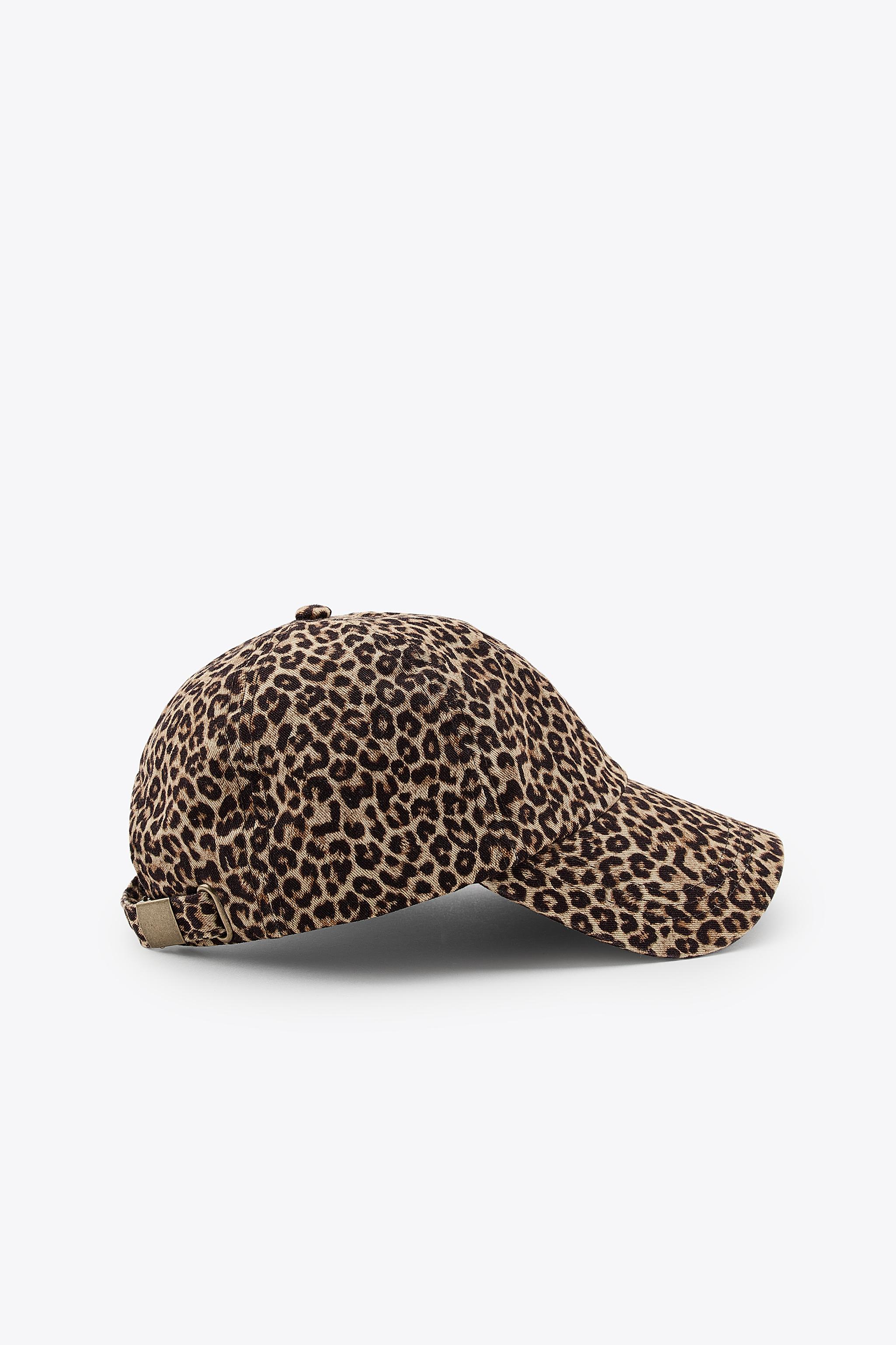ANIMAL PRINT TWILL CAP