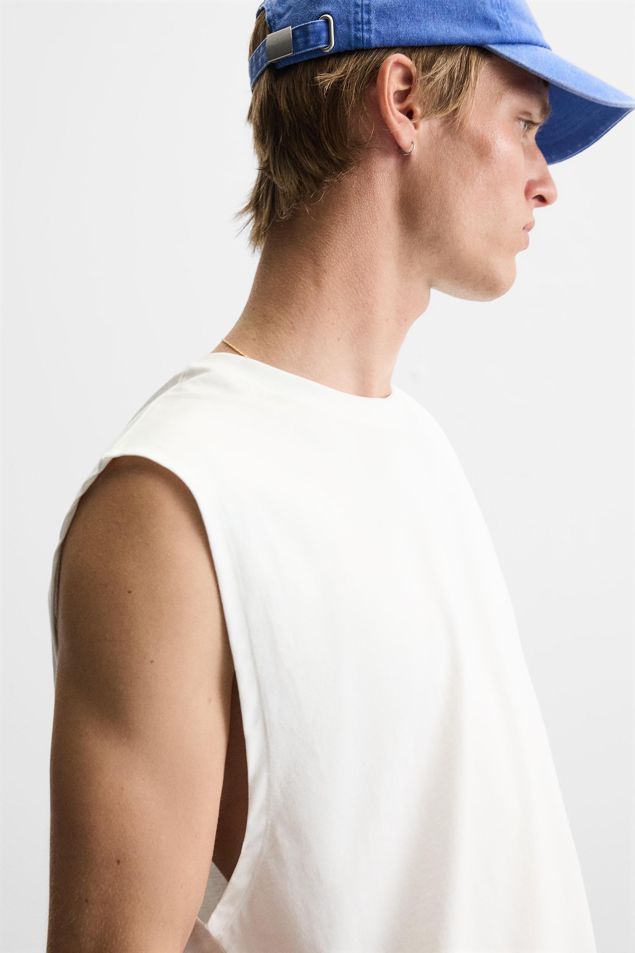 RELAXED FIT TANK T-SHIRT