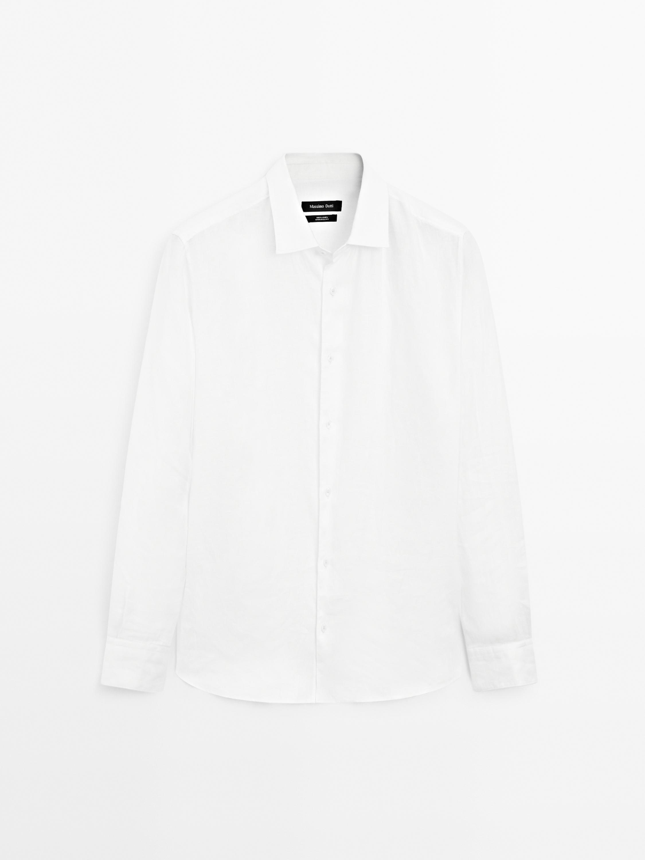 Lightweight regular fit twill shirt