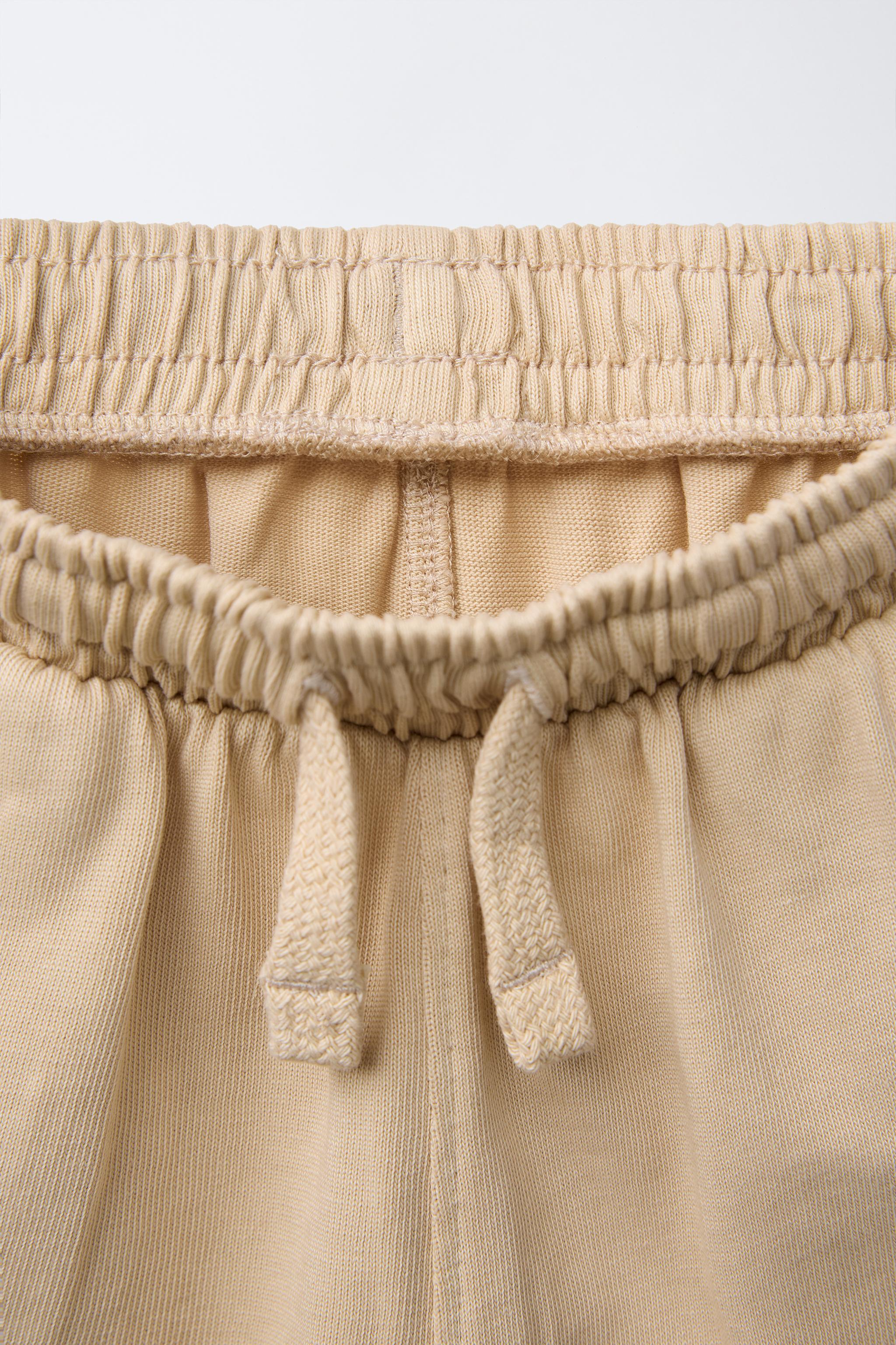 PLAIN WIDE LEG T-SHIRT AND PANTS SET