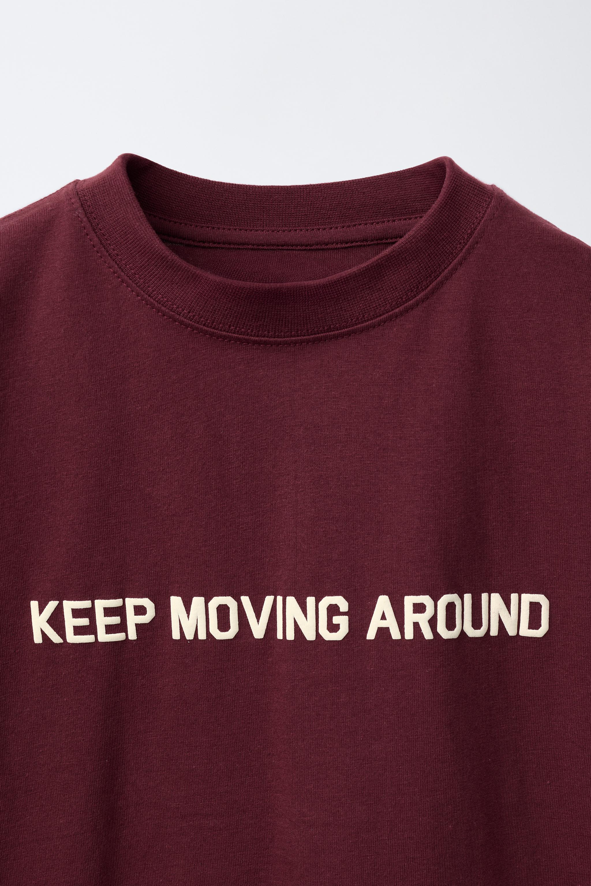 VARSITY RAISED TEXT T-SHIRT