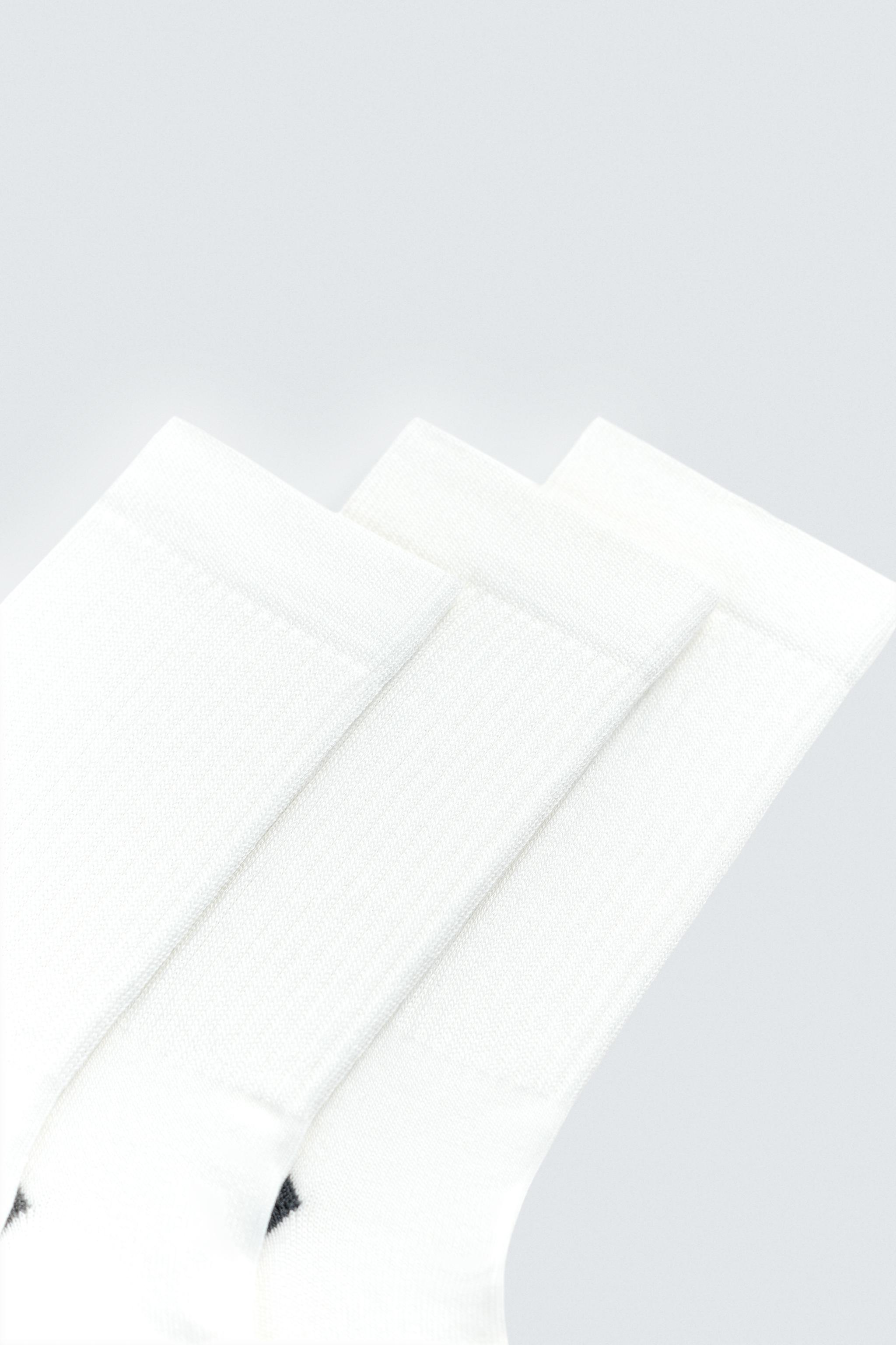 CONTRAST SOCKS 3-PACK