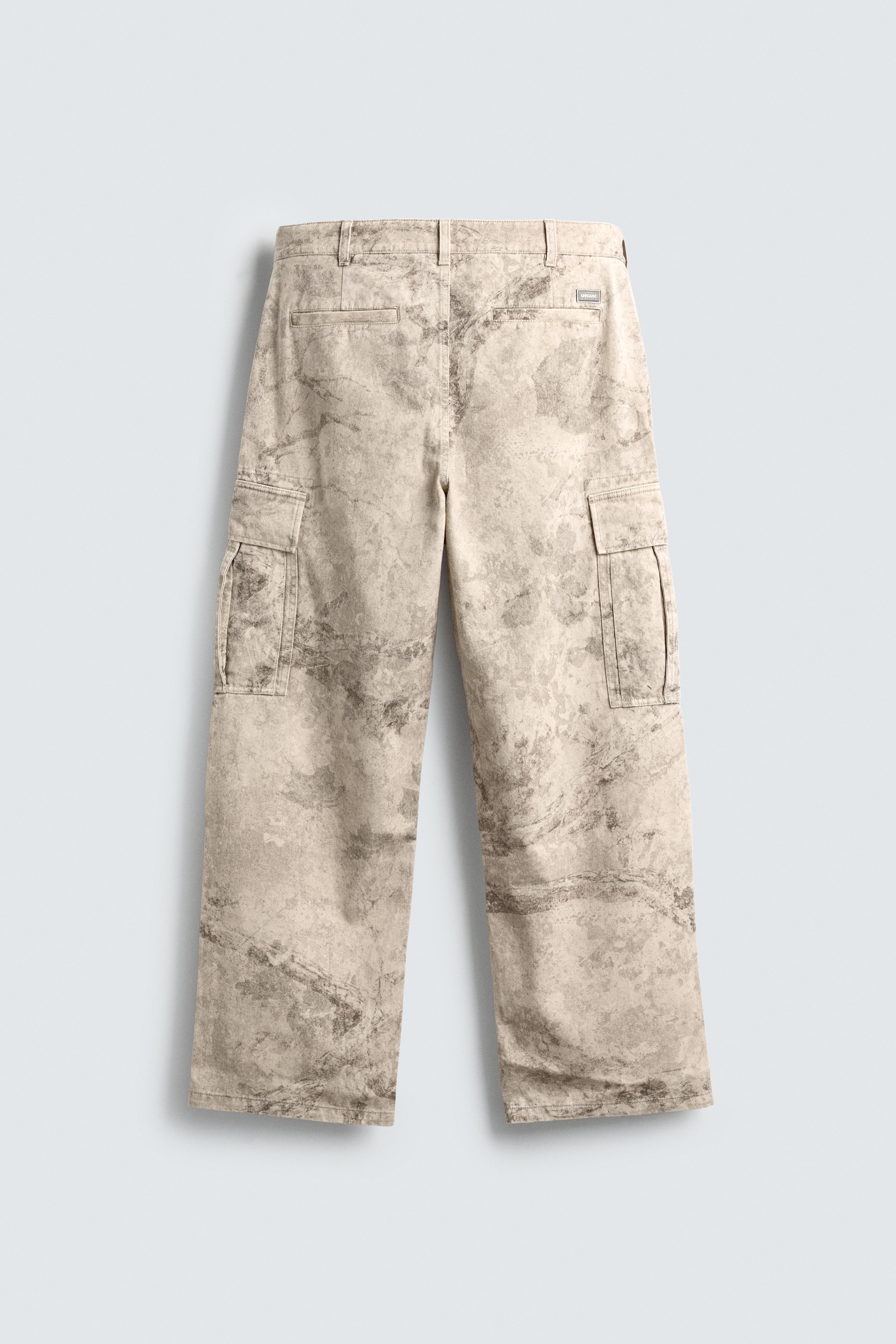 STRAIGHT FIT CARGO PANTS