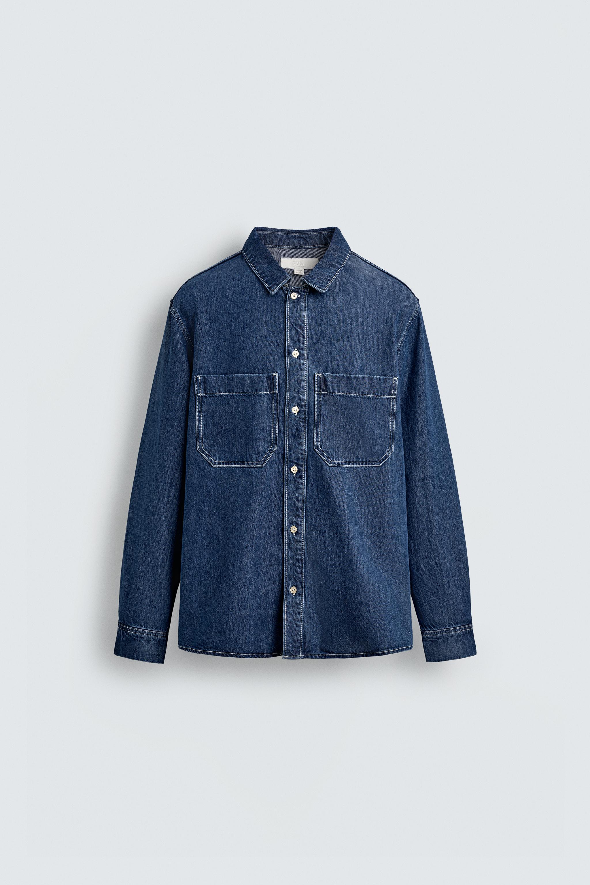 REGULAR FIT DENIM SHIRT