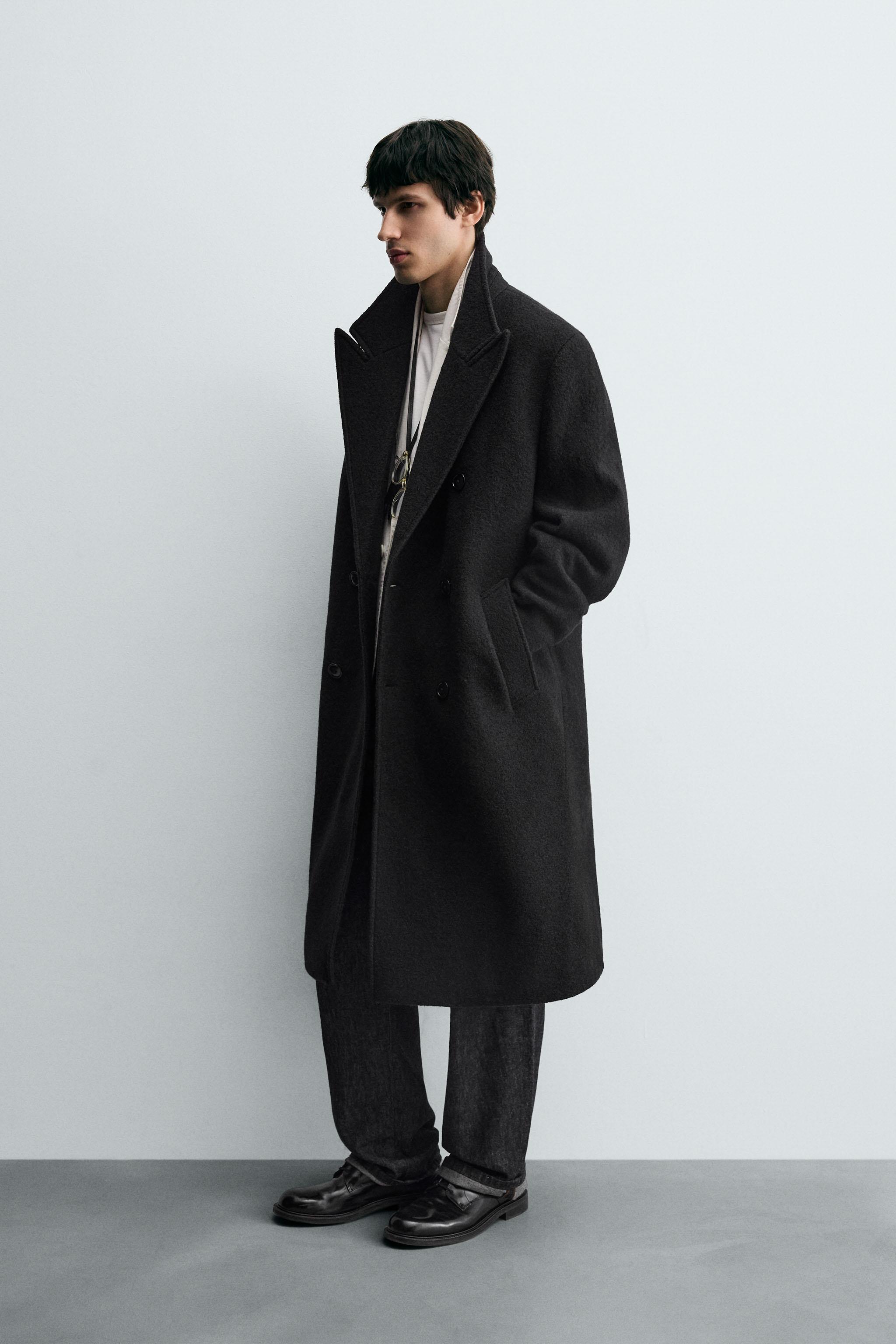 WOOL COAT BOUCLÉ TEXTURE