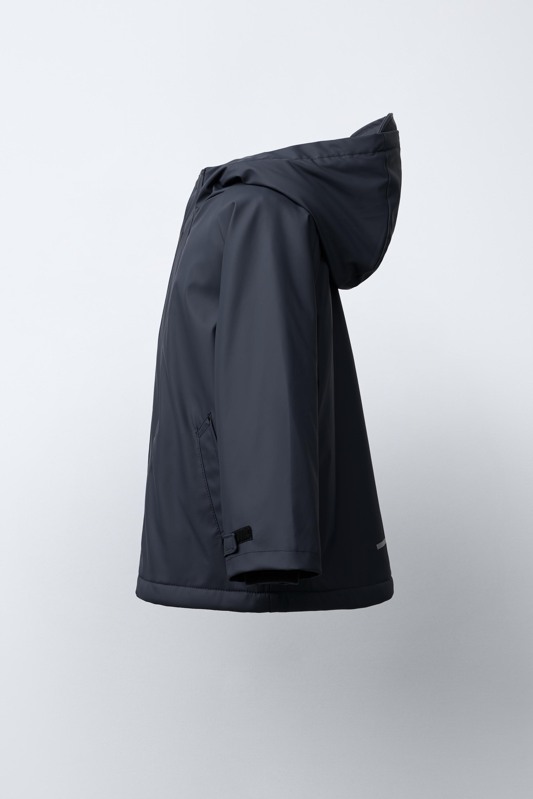 WATER REPELLENT COATED SHERPA JACKET