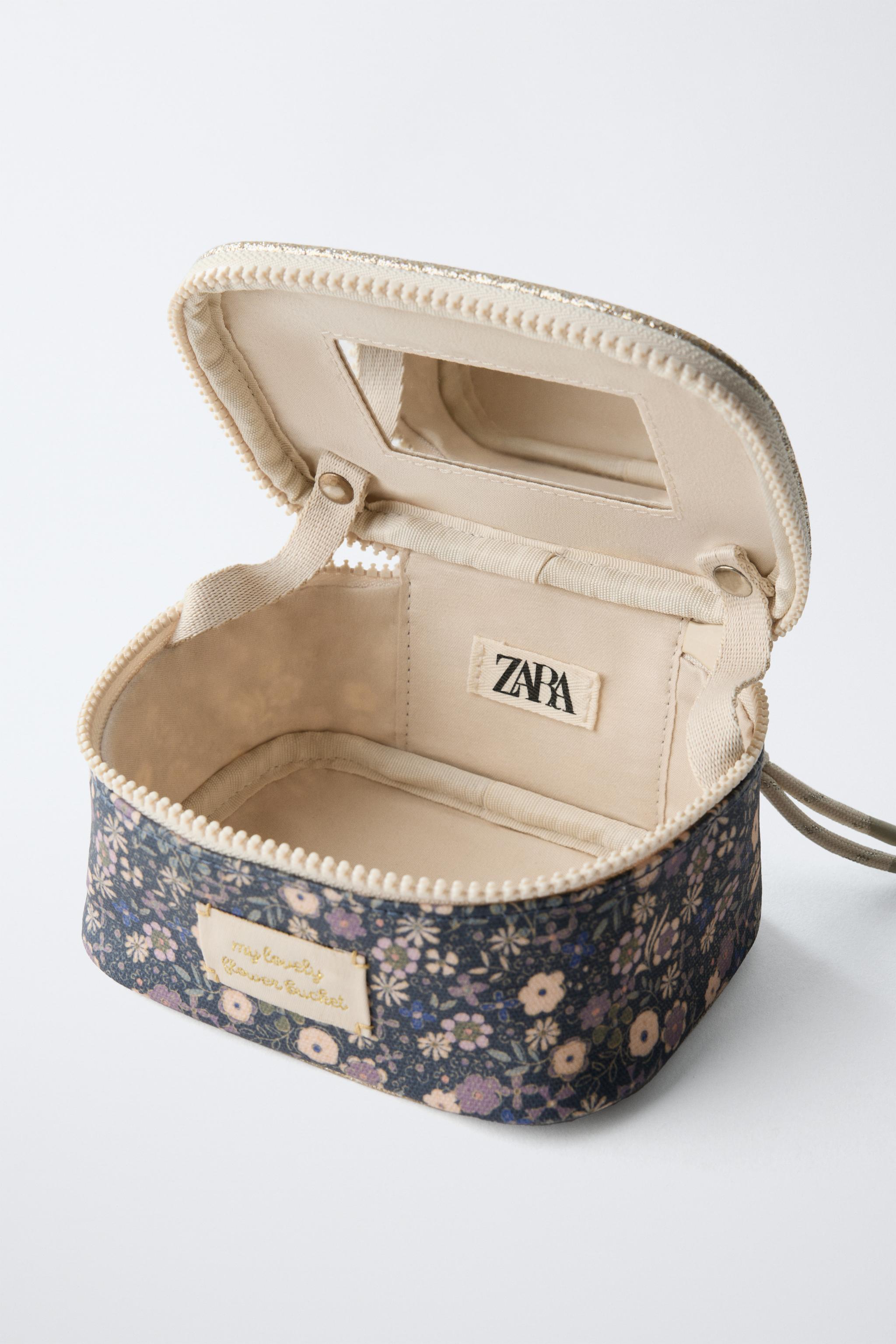 FLORAL TOILETRY BAG