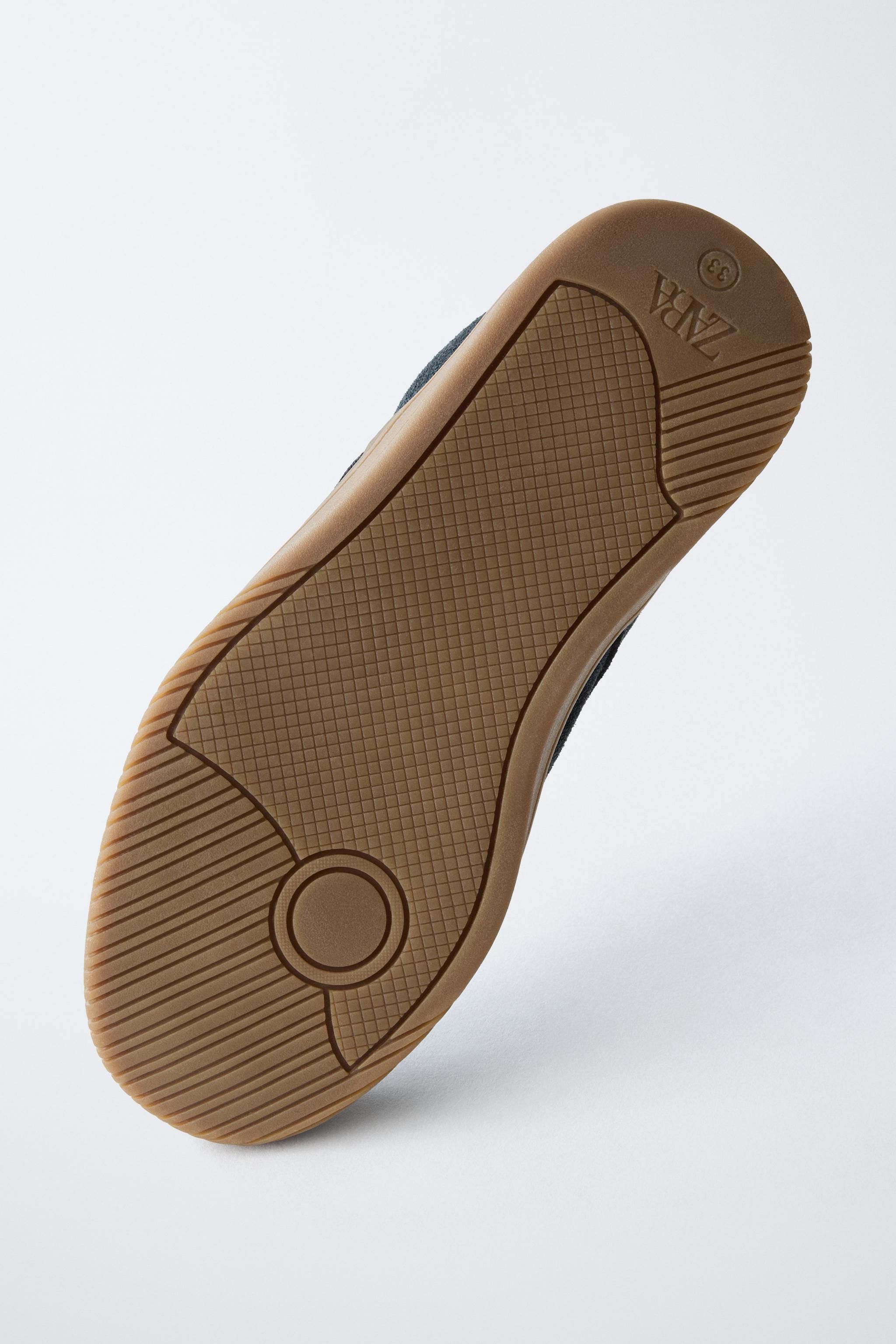 SPLIT LEATHER SPORT DERBY SHOES