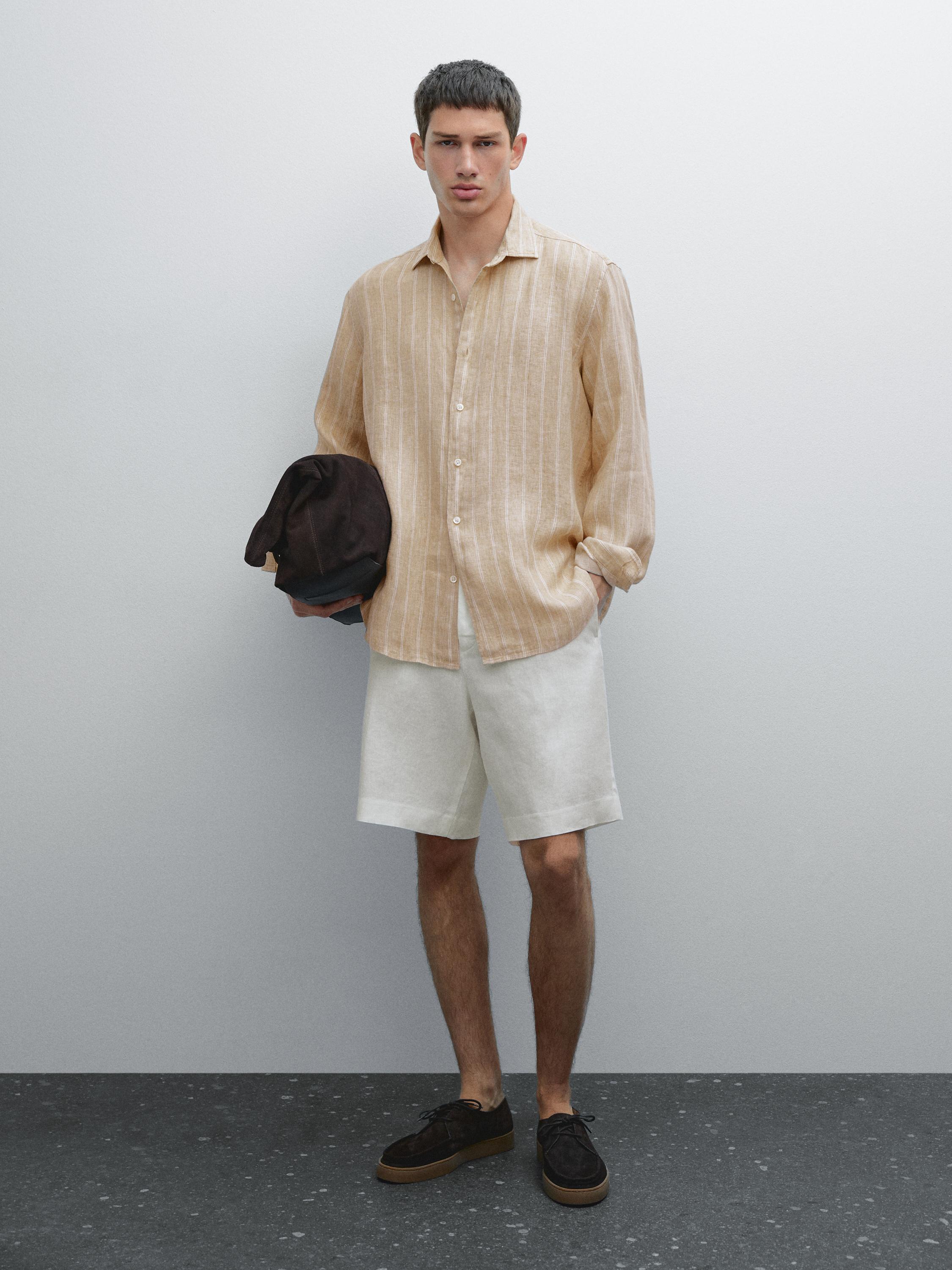 Regular fit double-stripe shirt