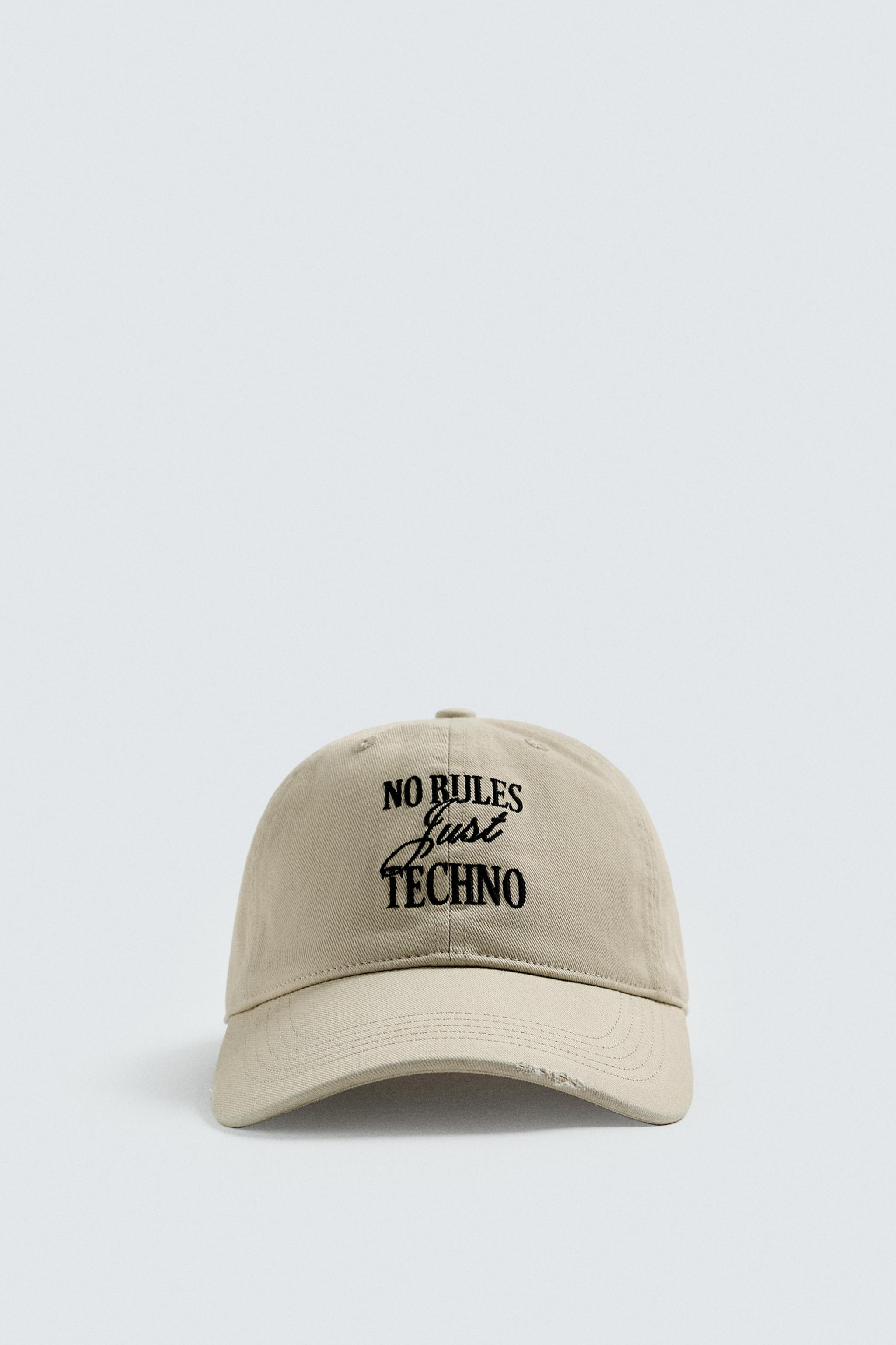 EMBROIDERED WASHED CAP