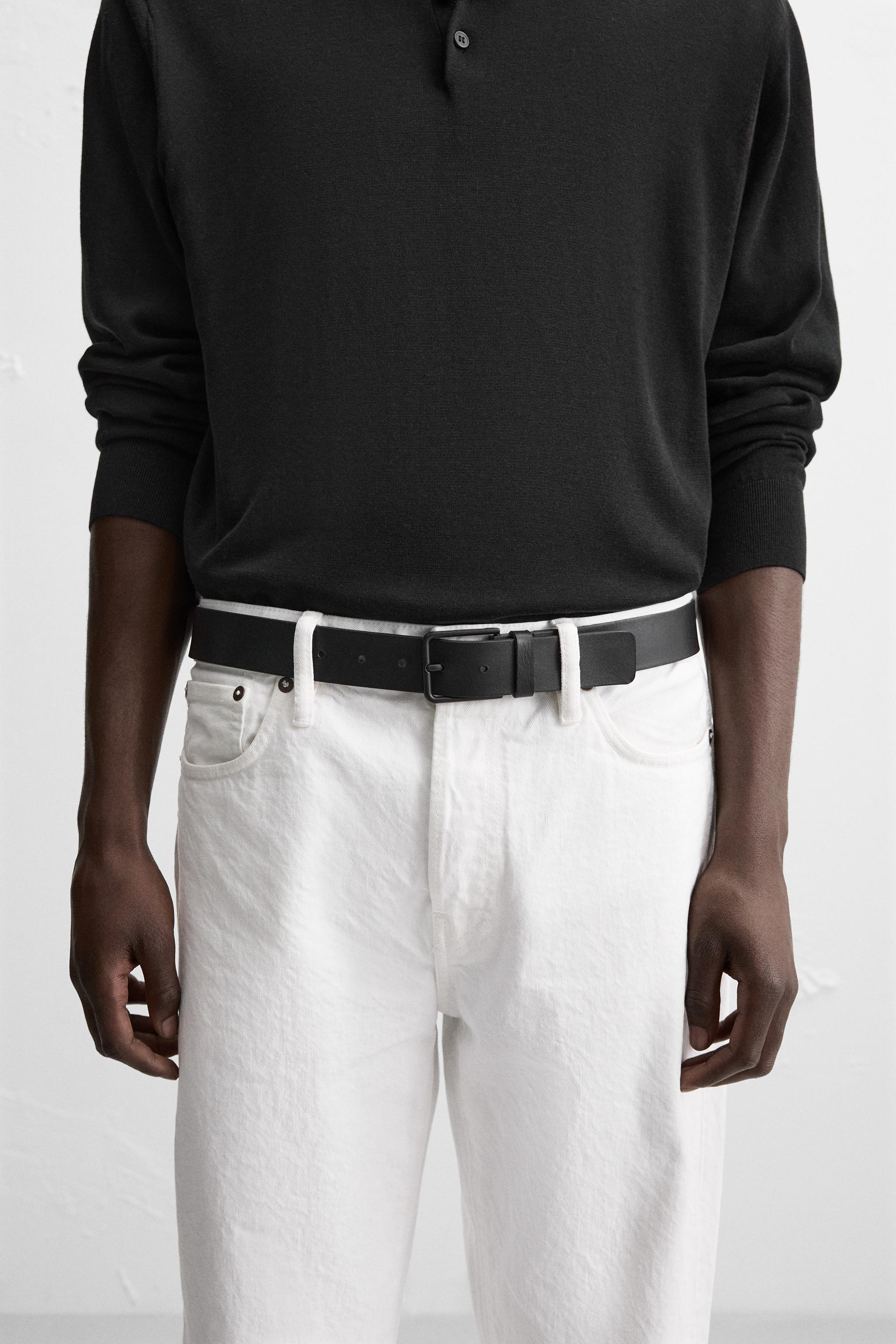 REVERSIBLE LEATHER BELT