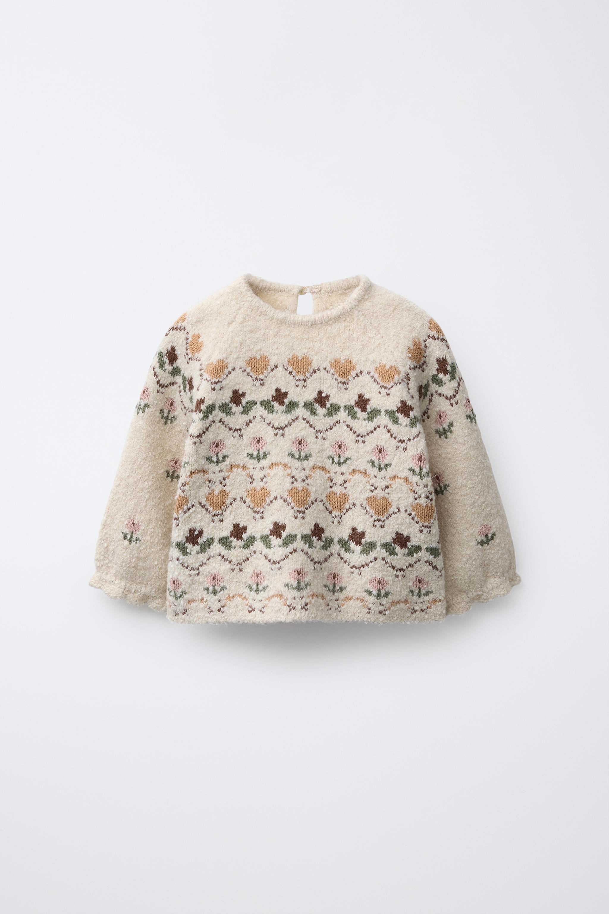 JACQUARD KNIT SWEATER