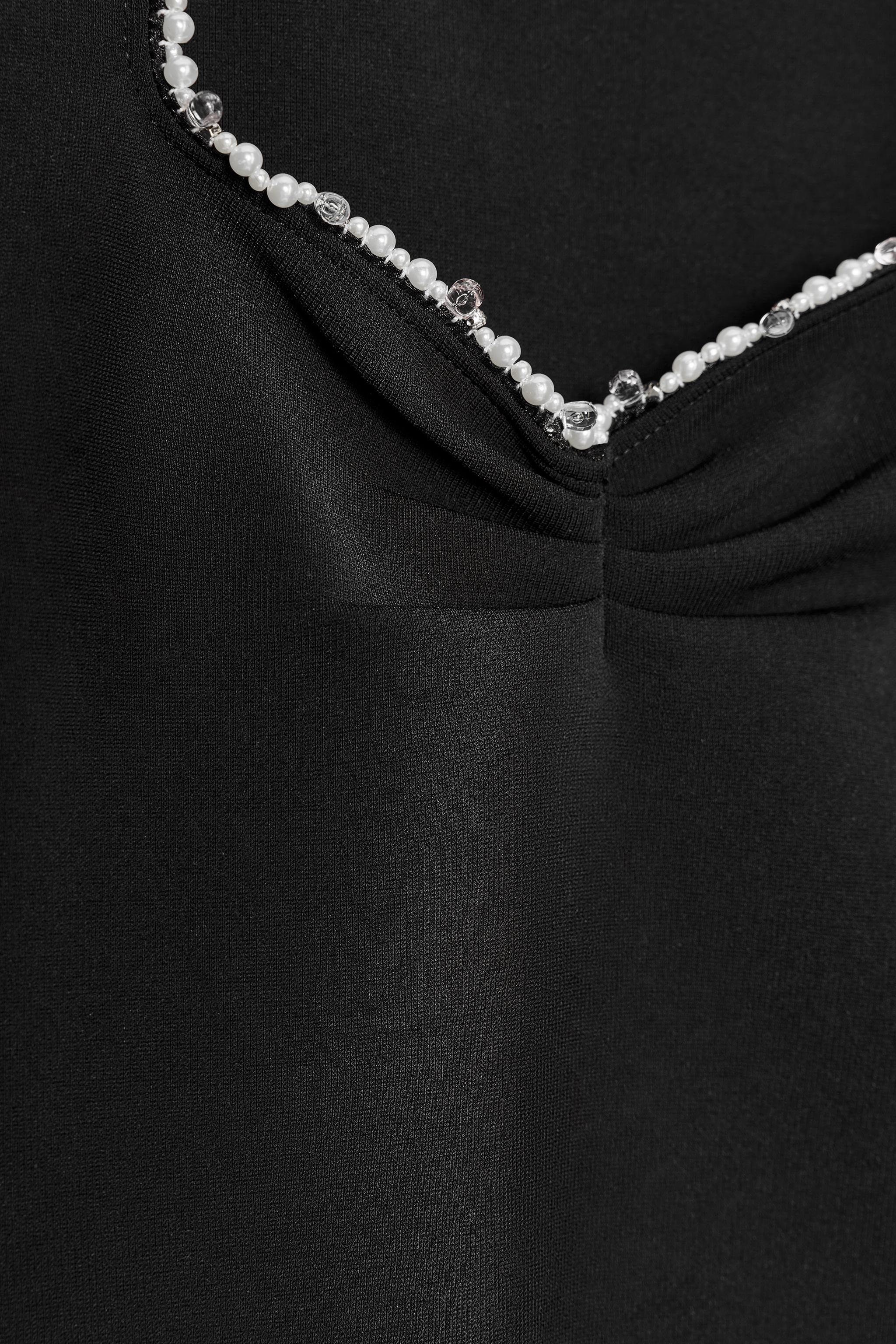 STRETCH TOP WITH METALLIC THREAD