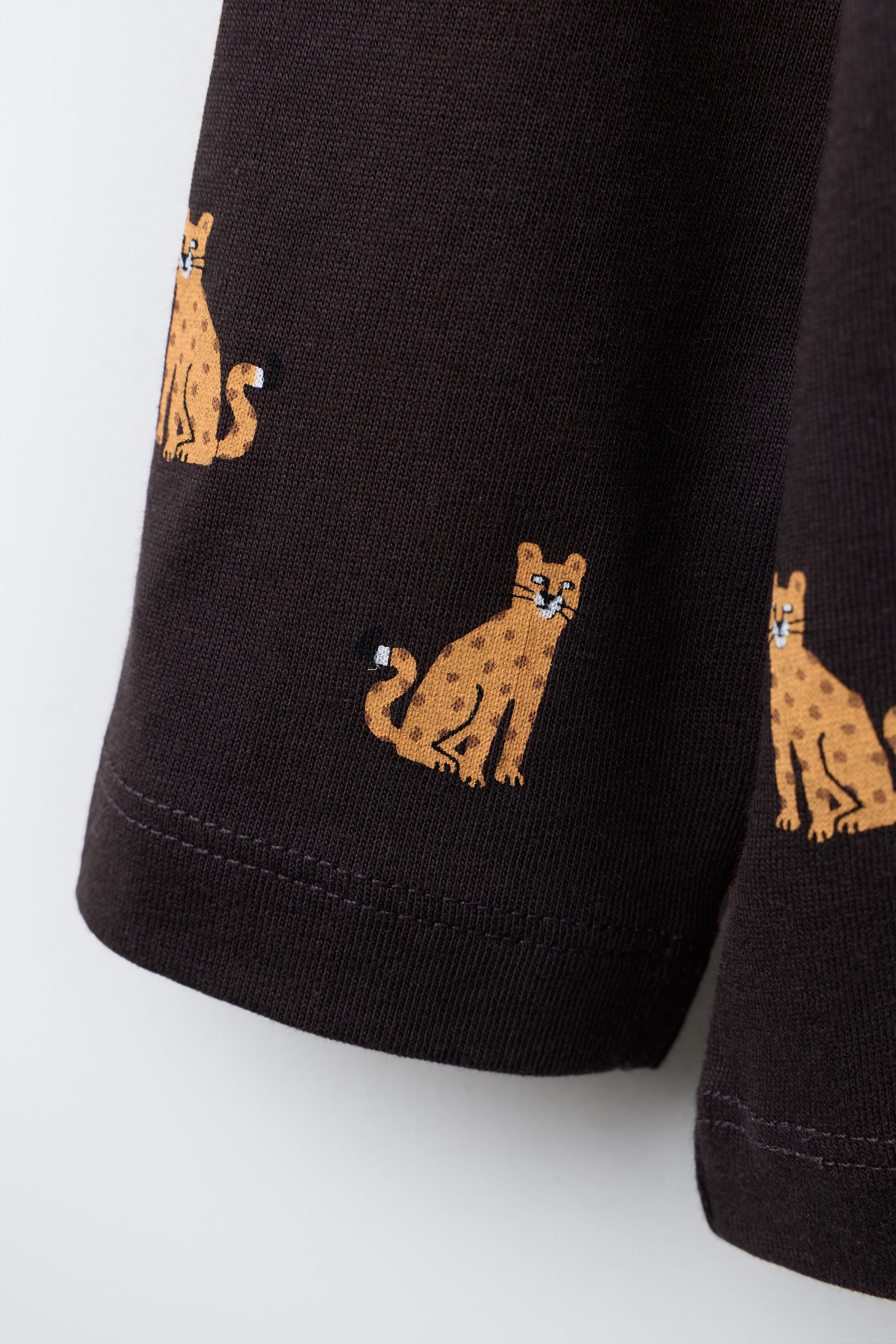 ANIMAL PRINT T-SHIRT