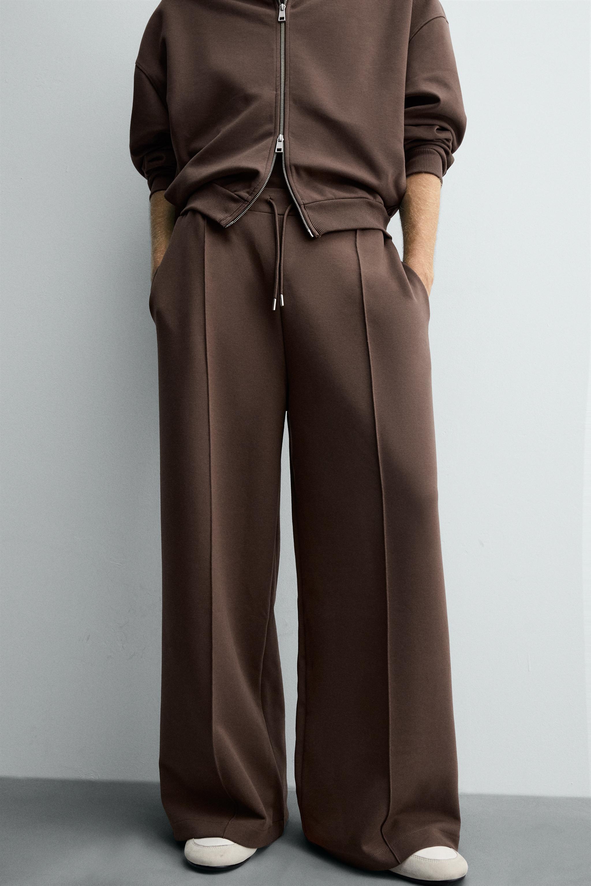 INTERLOCK PANTS WITH LABEL