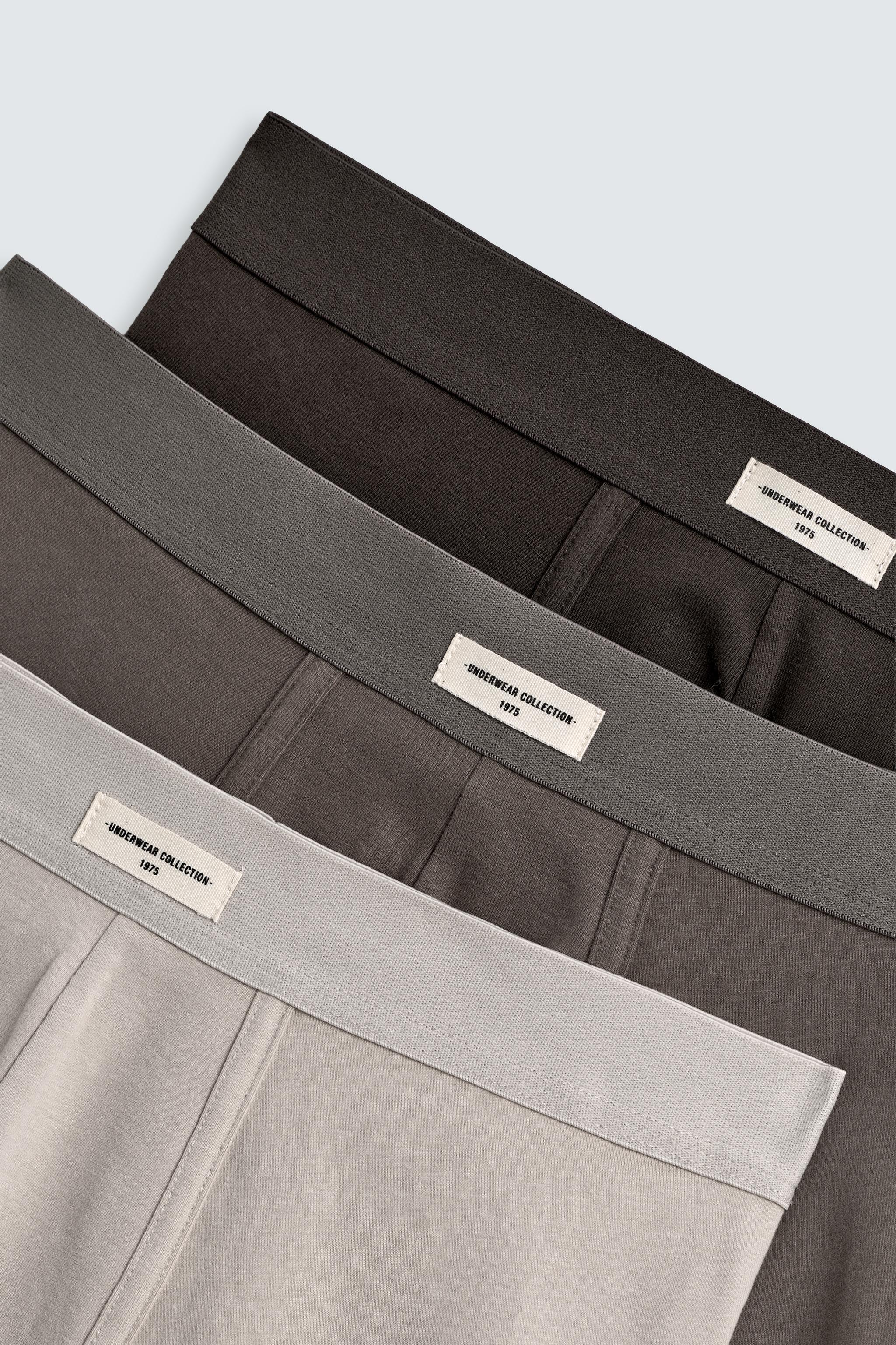 SOFT BOXER BRIEFS 3-PACK