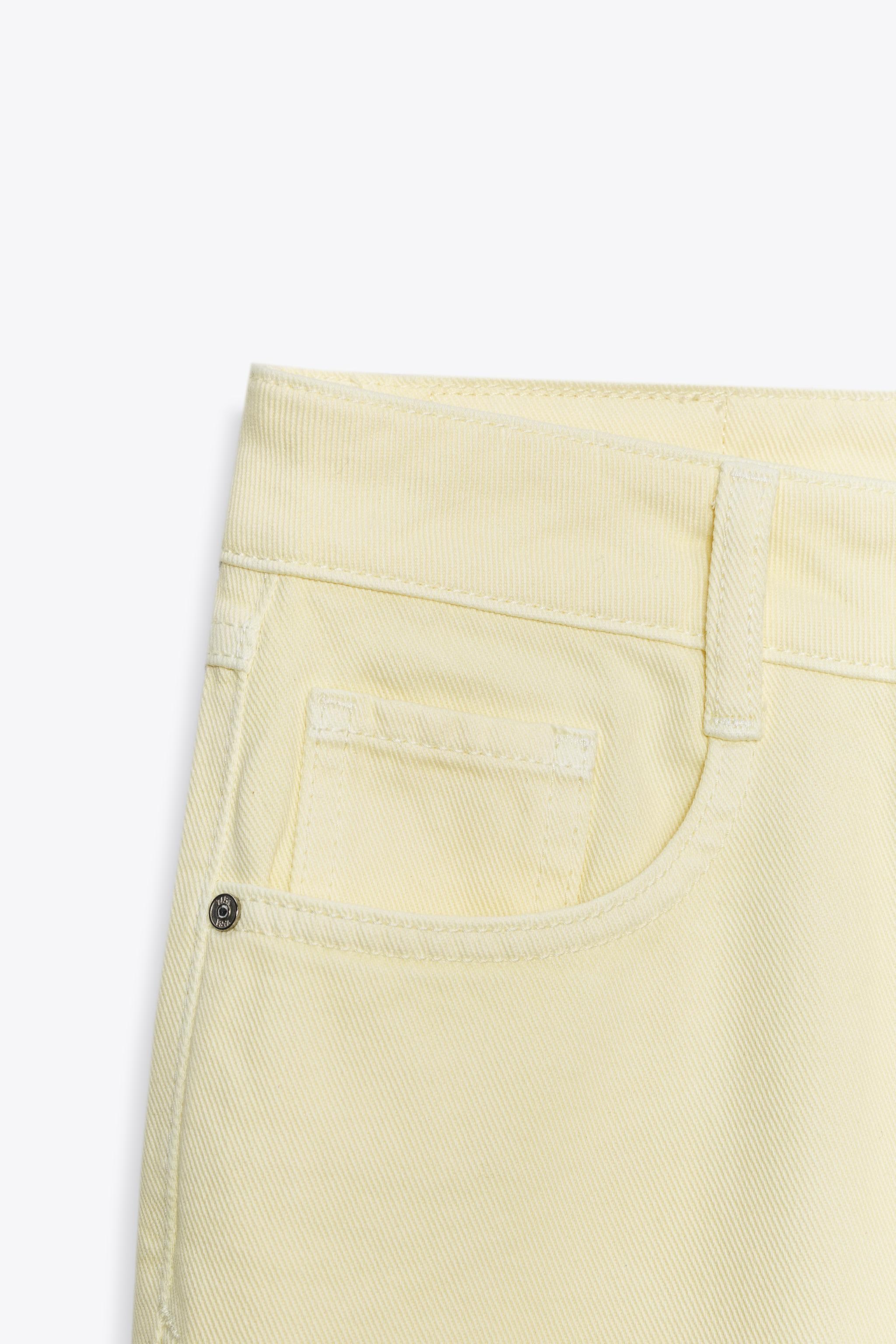 Z.09 STRAIGHT ANKLE HIGH WAIST CROSSOVER WAIST JEANS