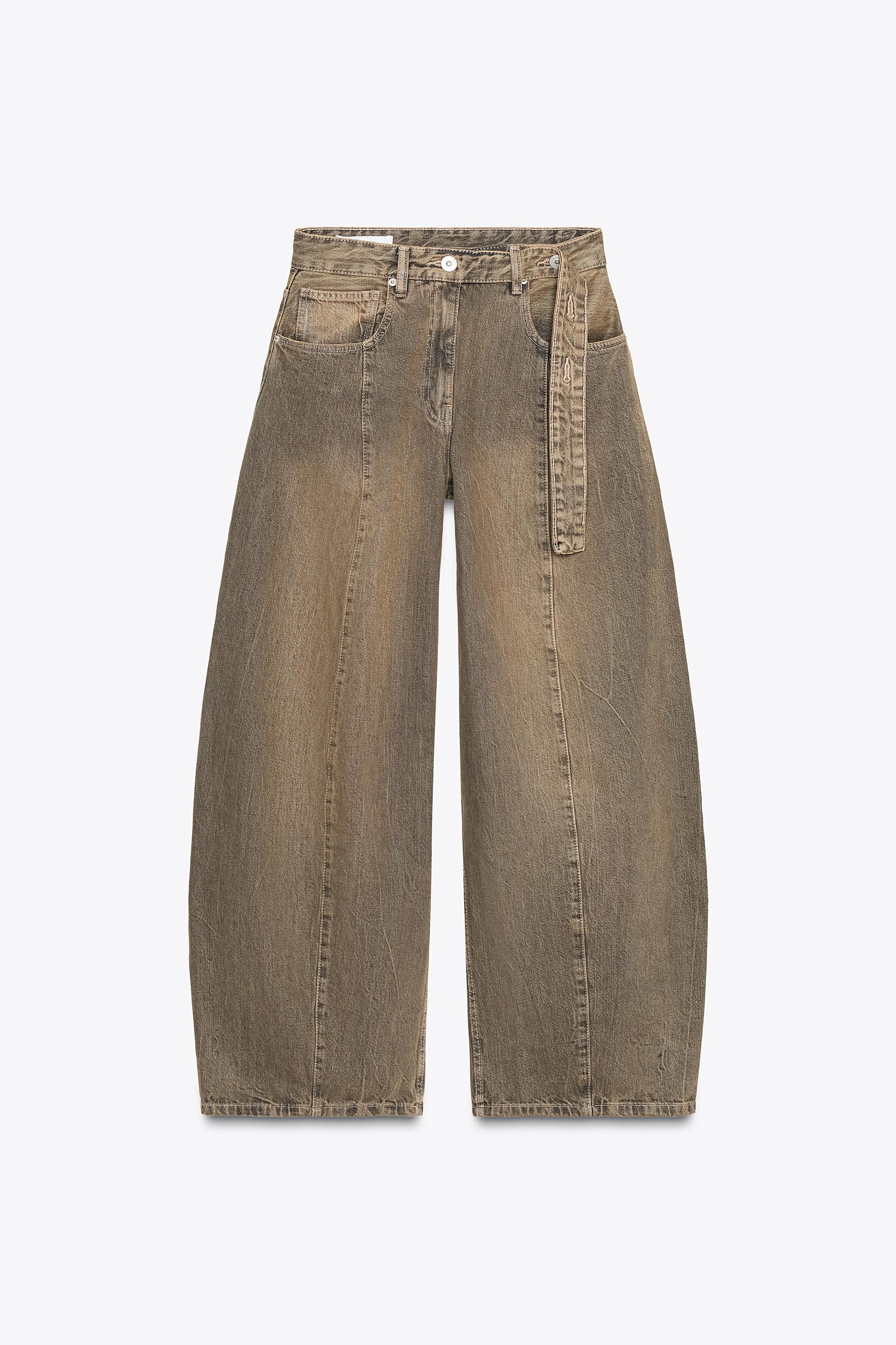 TRF OVERSIZE HIGH WAISTED JEANS