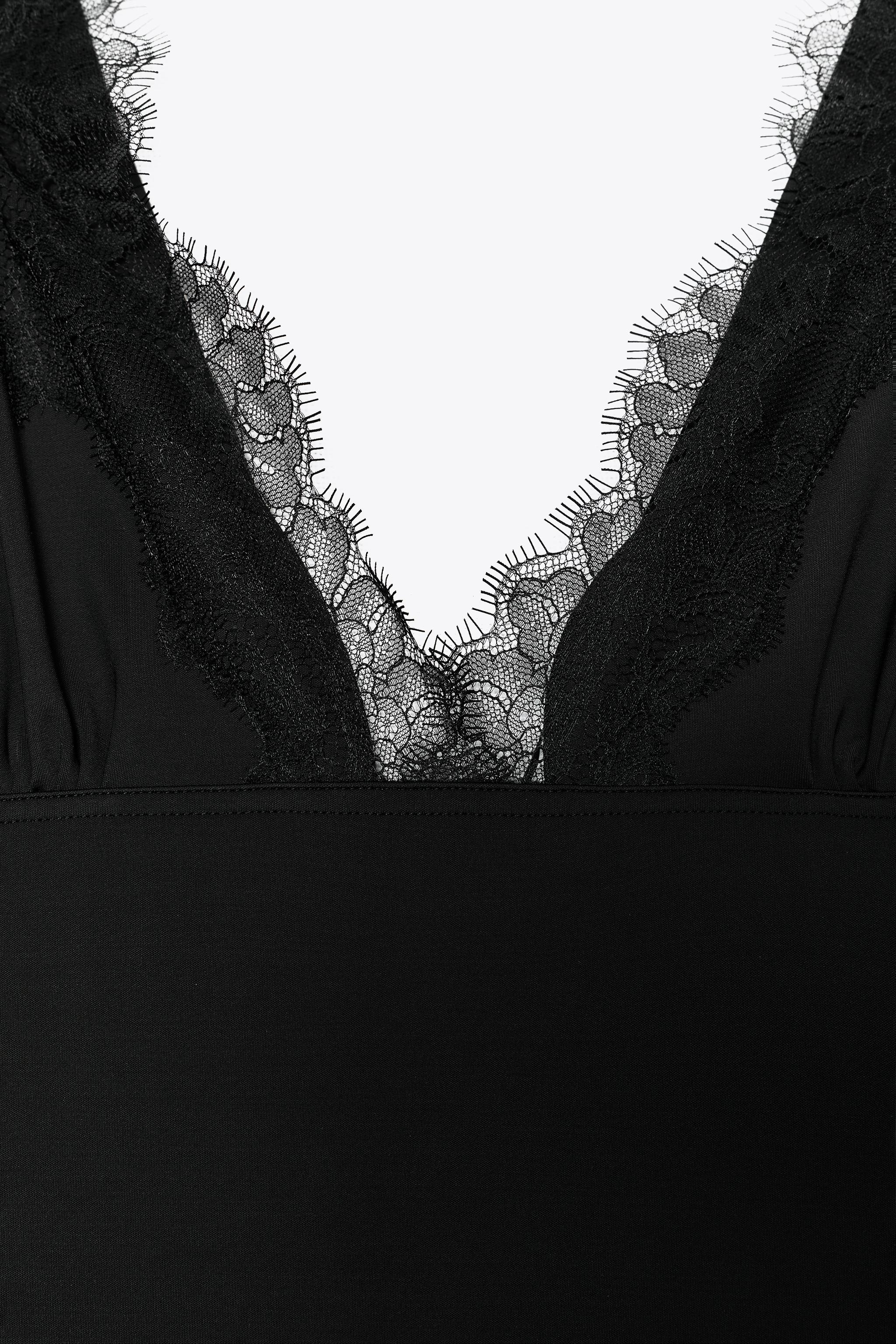 COMBINATION LACE DRESS