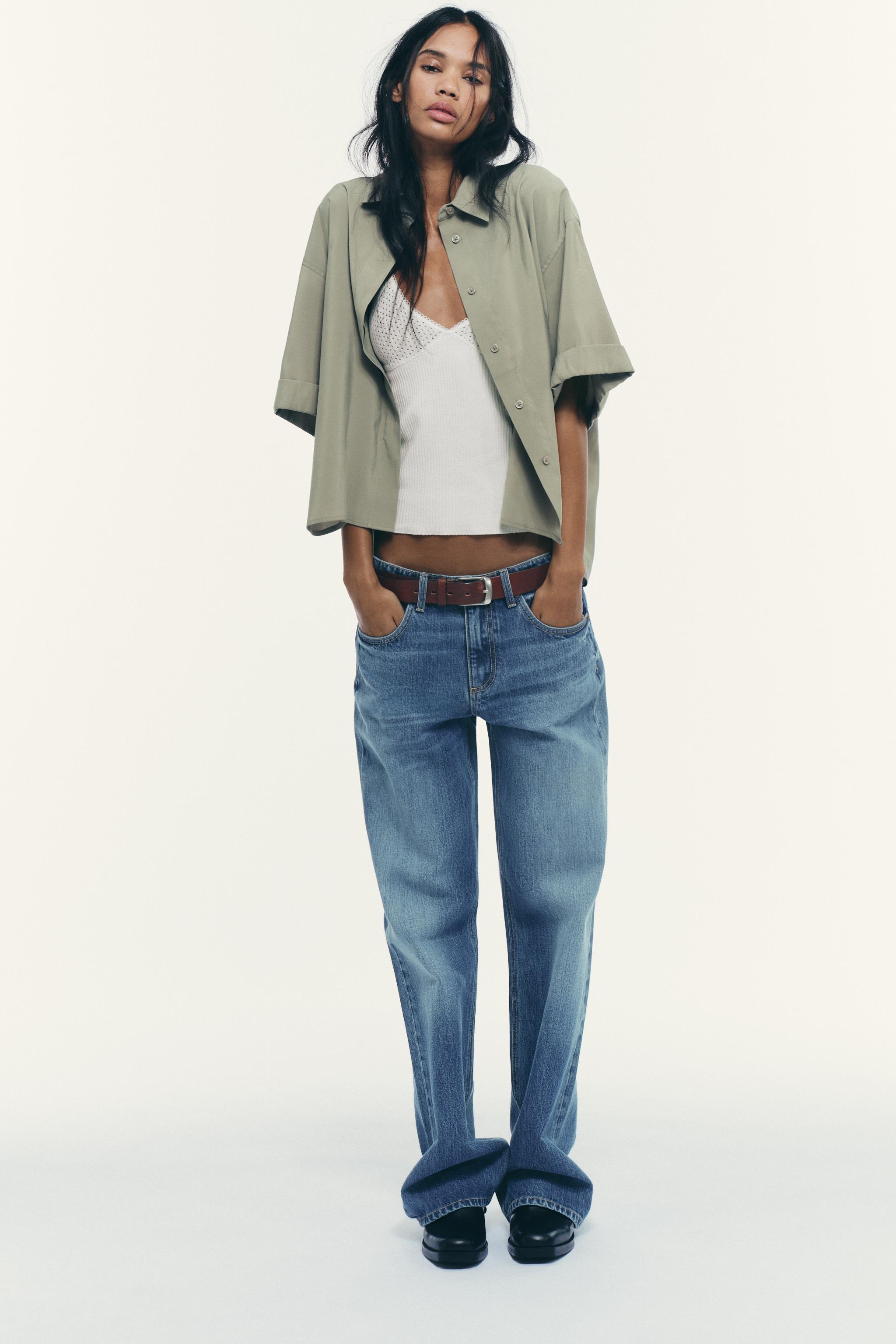 FLOWY SHORT SLEEVE SHIRT