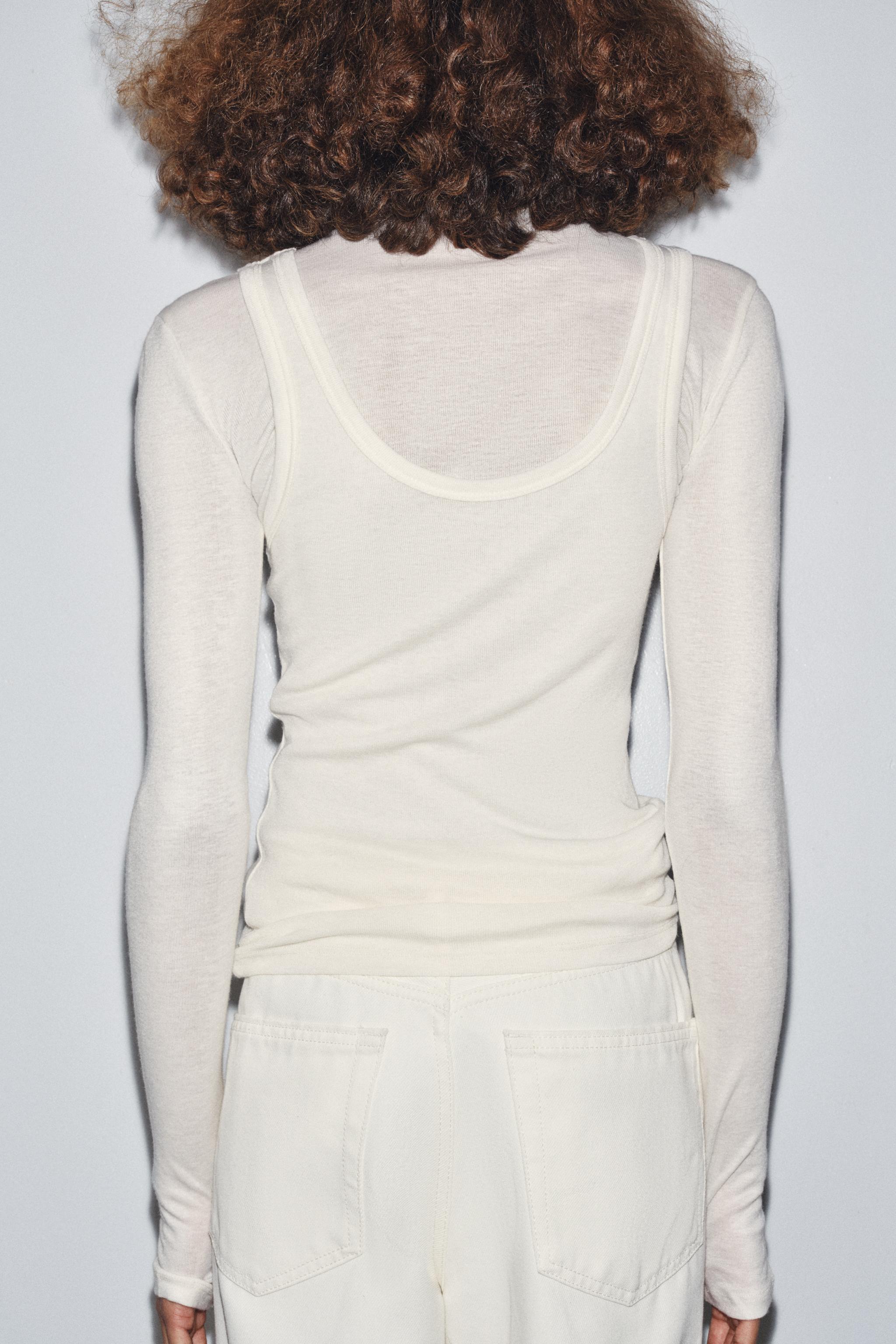 TURTLENECK OVERLAY SHIRT