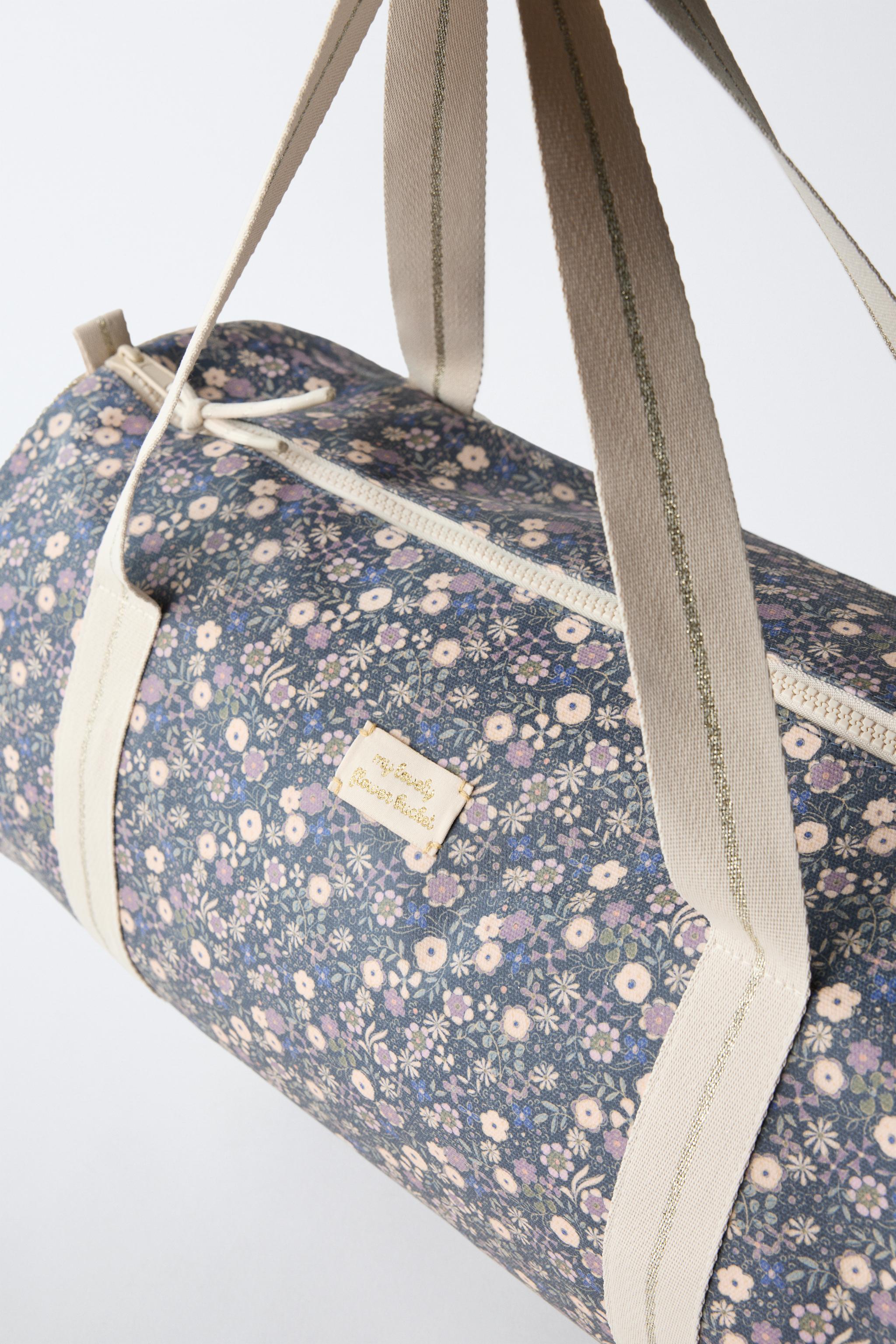 FLORAL SCHOOL BOWLING BAG