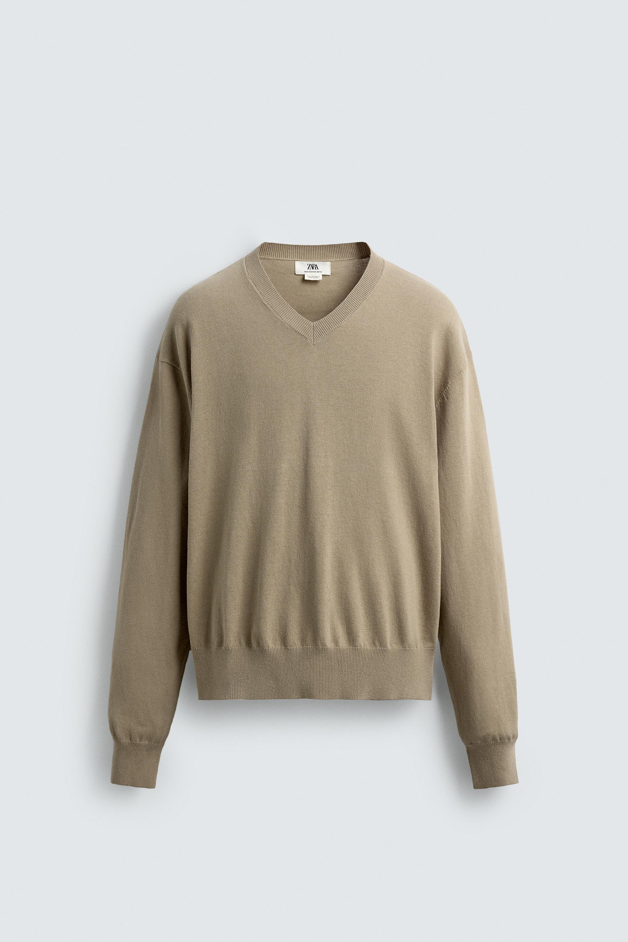 COTTON-RAMIE SWEATER