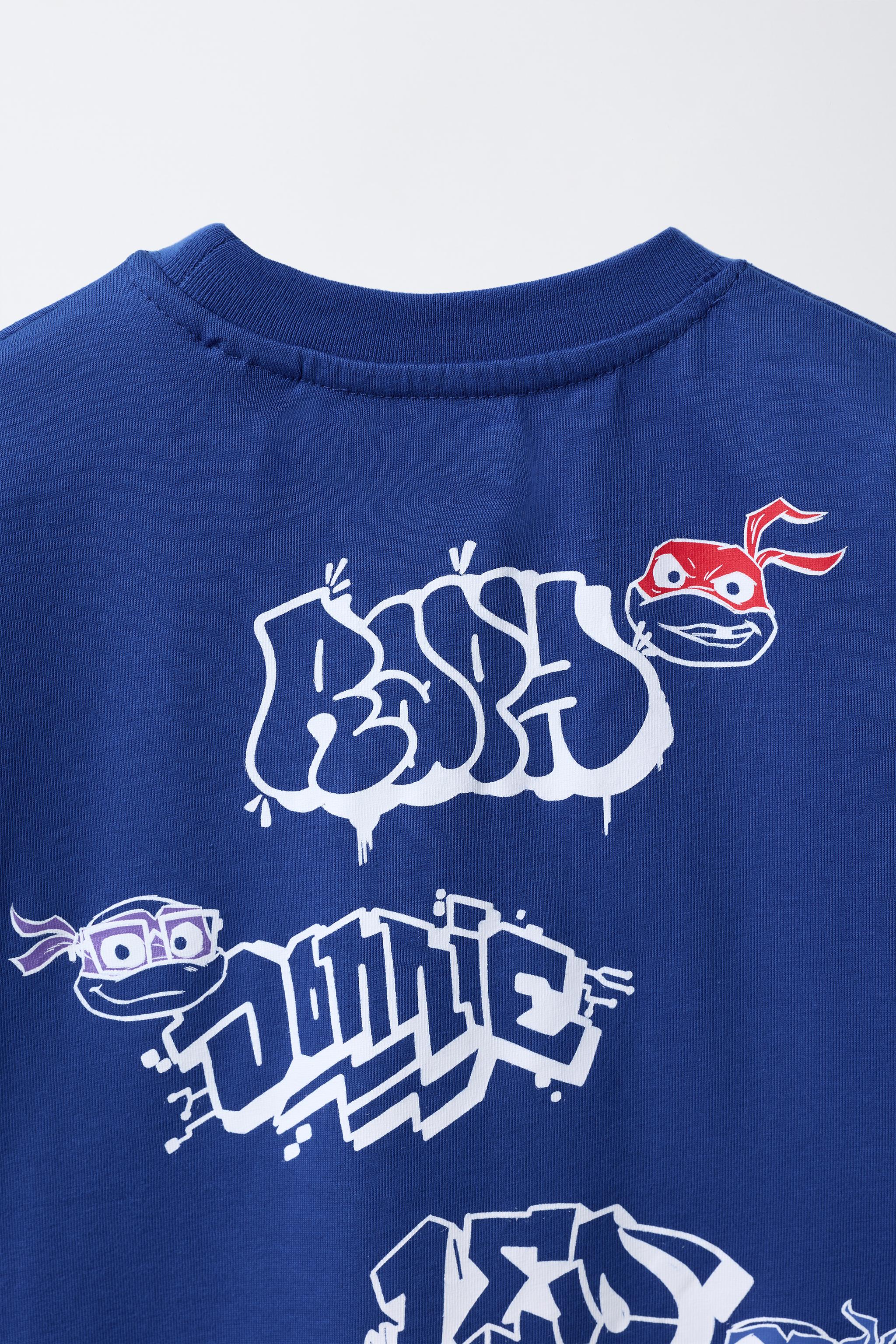 TEENAGE MUTANT NINJA TURTLES © VIACOM PRINTED T-SHIRT