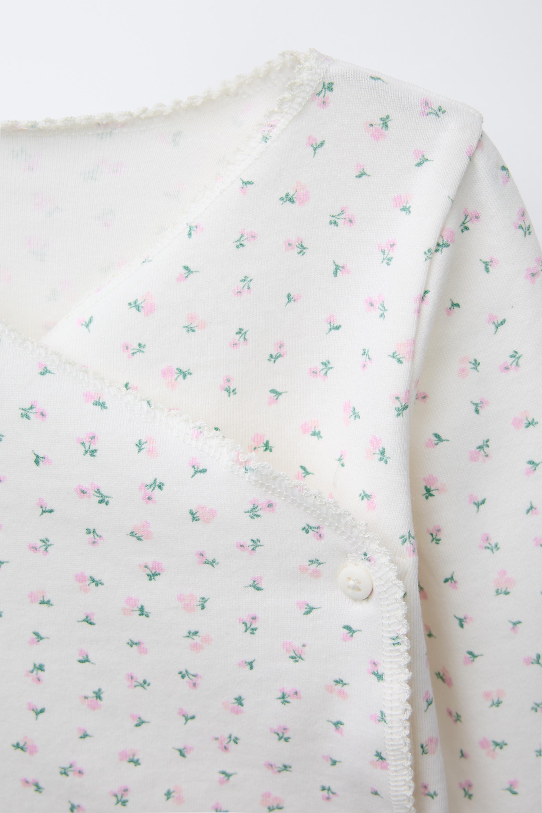 FLORAL T-SHIRT AND LEGGINGS SET