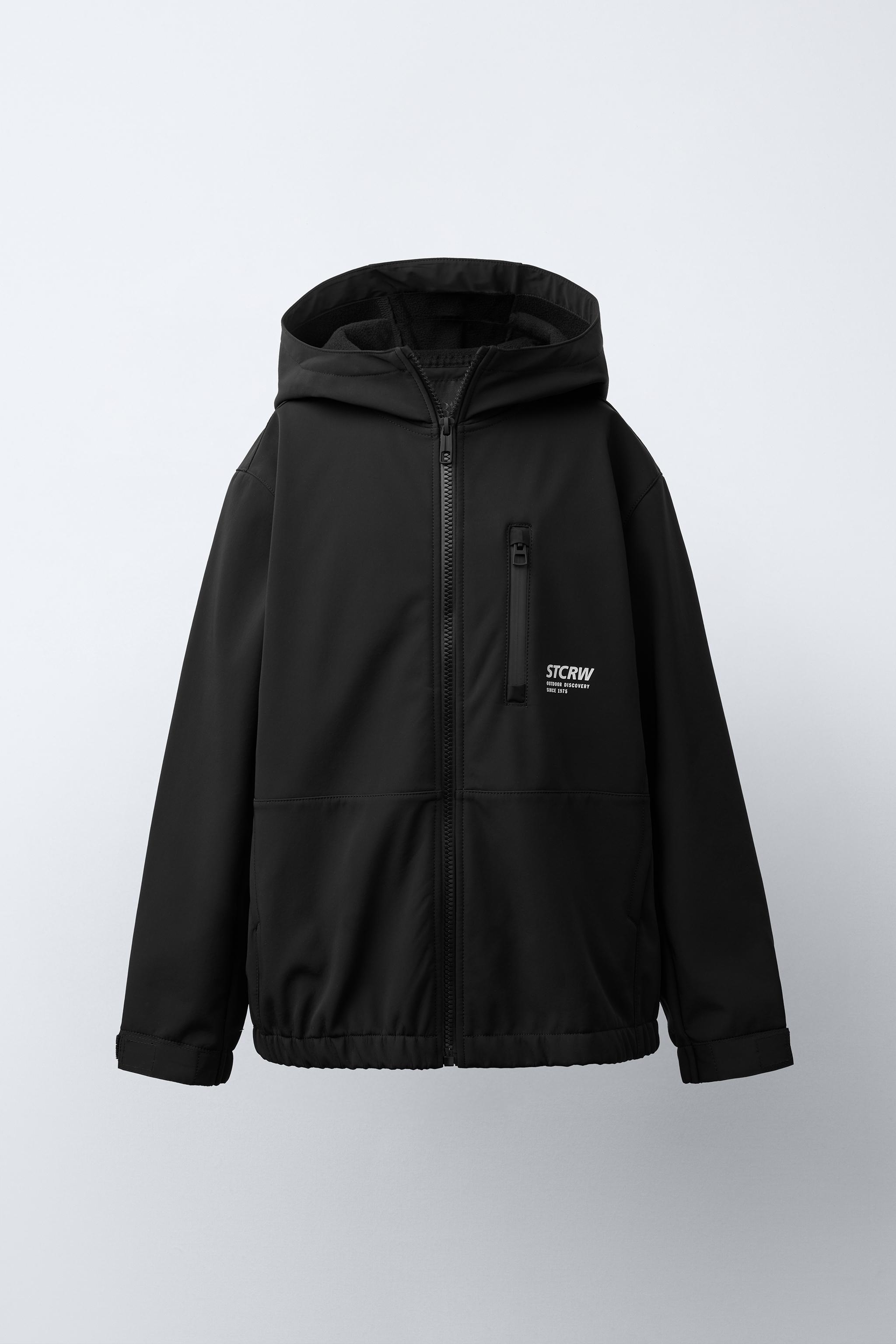WATER REPELLENT HOODED LINED TECHNICAL JACKET