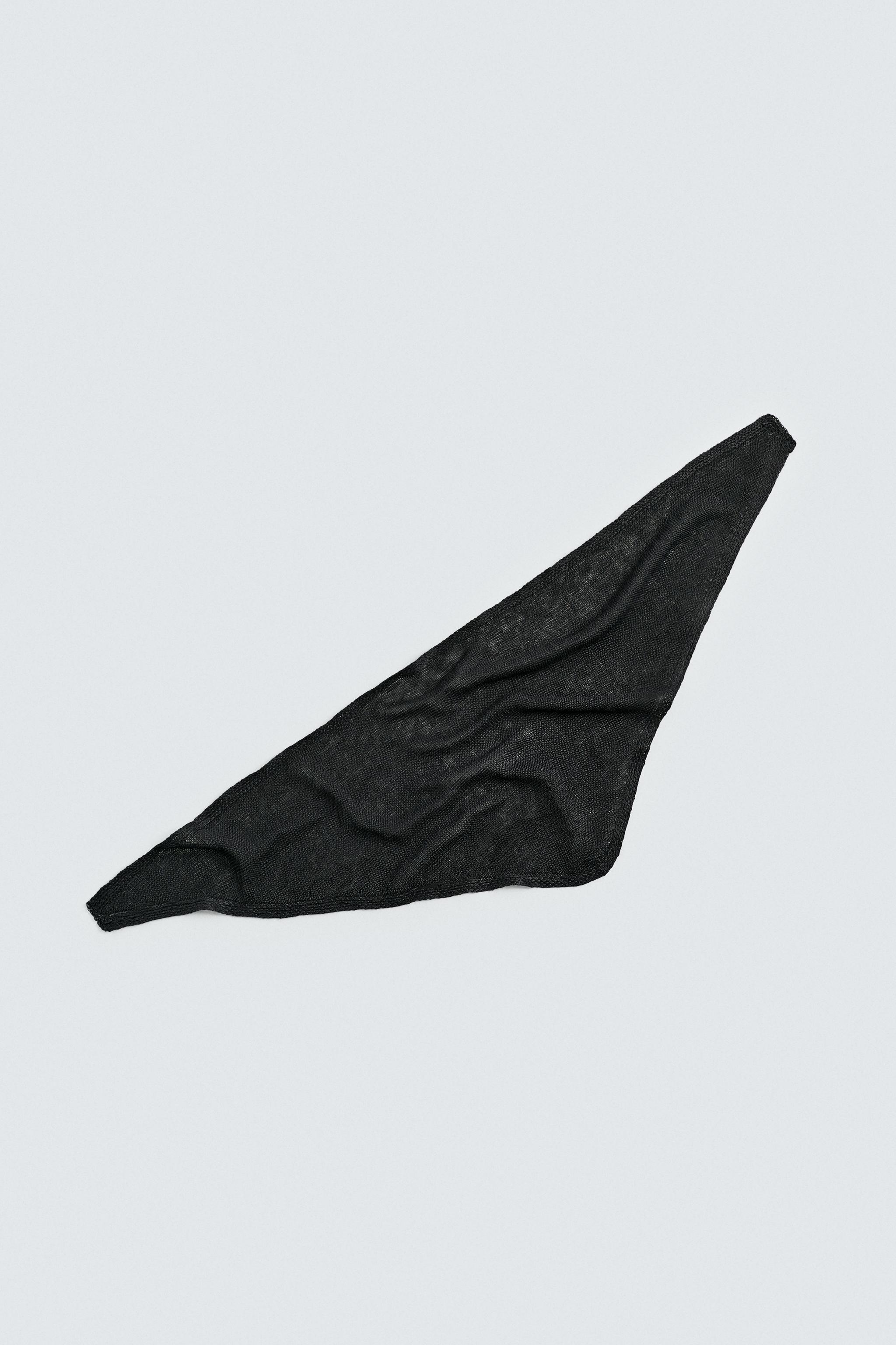 100% LINEN KNIT BANDANA
