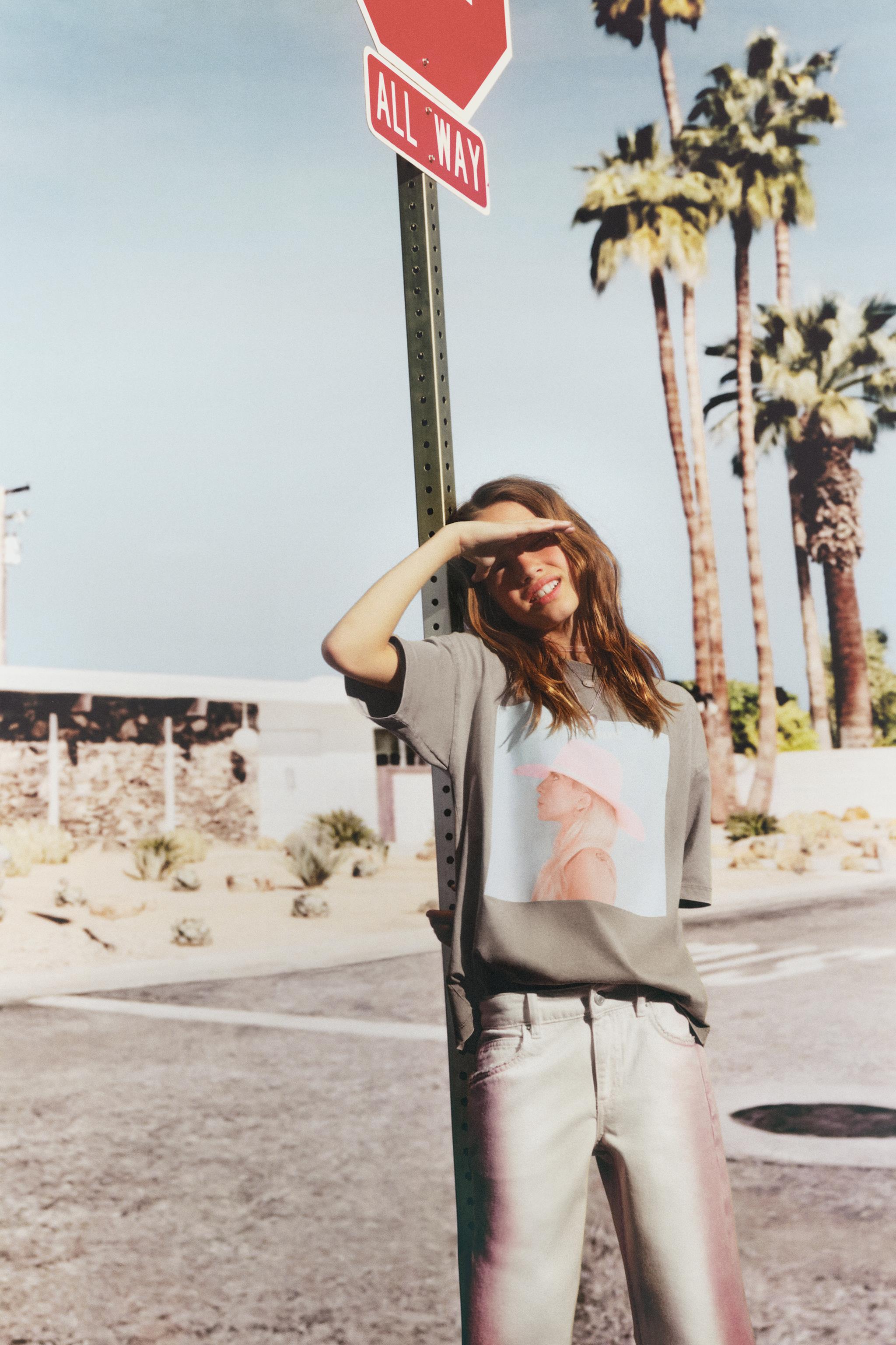 LADY GAGA © WASHED EFFECT T-SHIRT