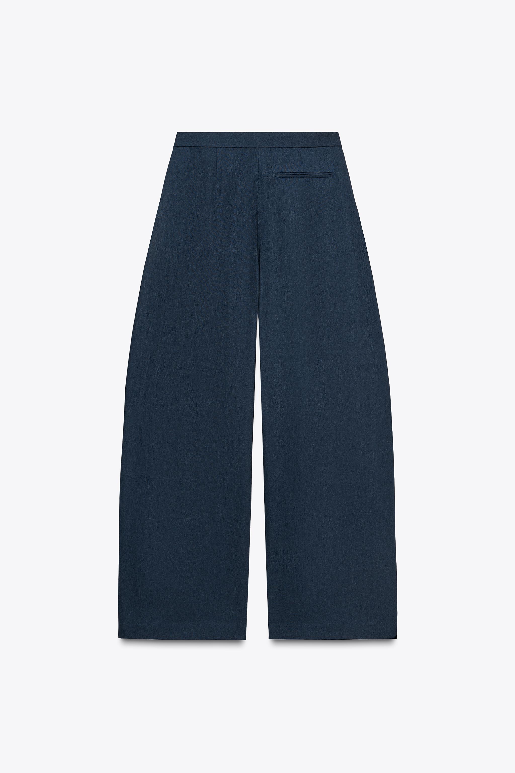 ZW COLLECTION LINEN BALLOON PANTS
