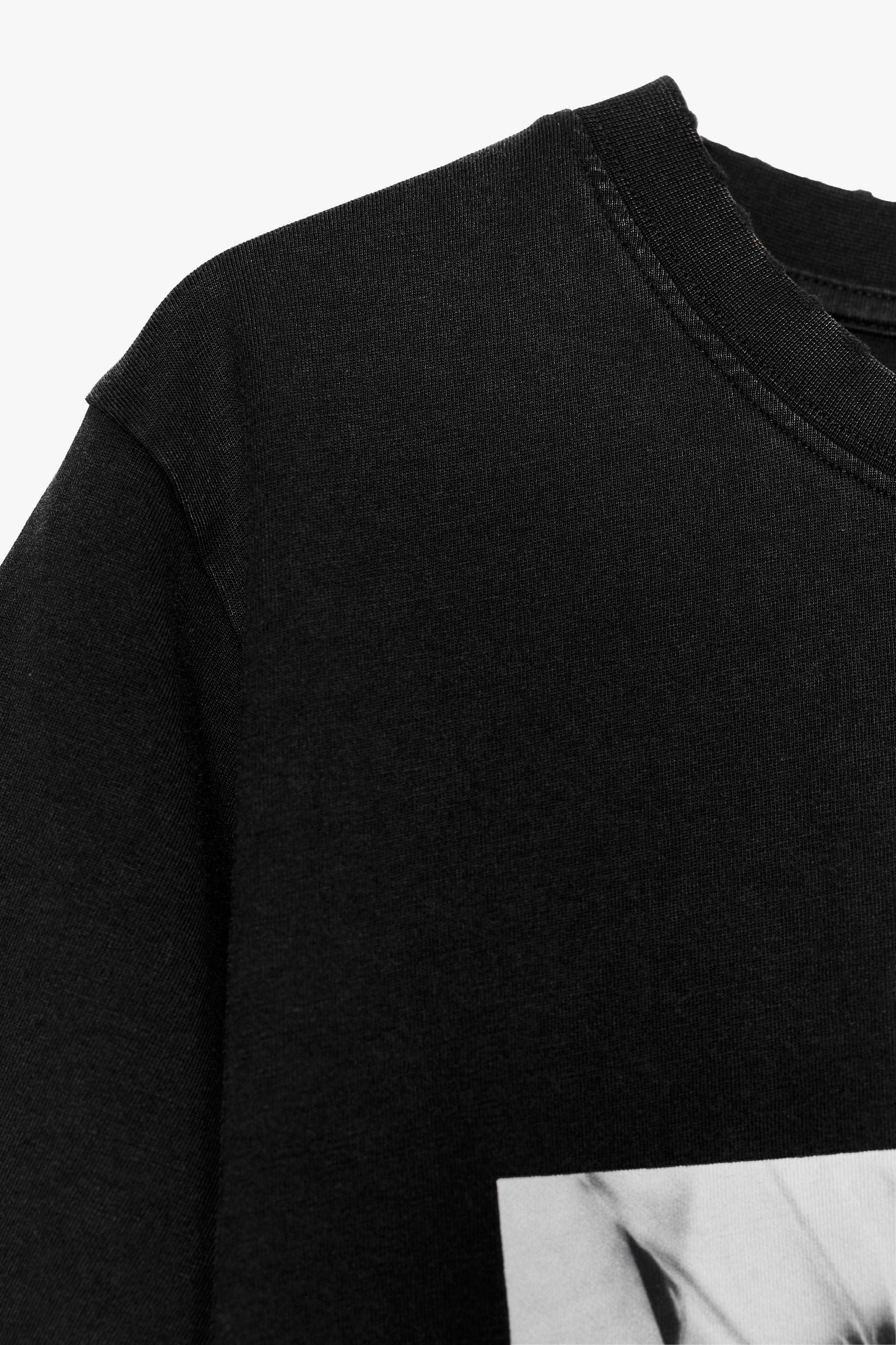 LADY GAGA WASHED EFFECT T-SHIRT