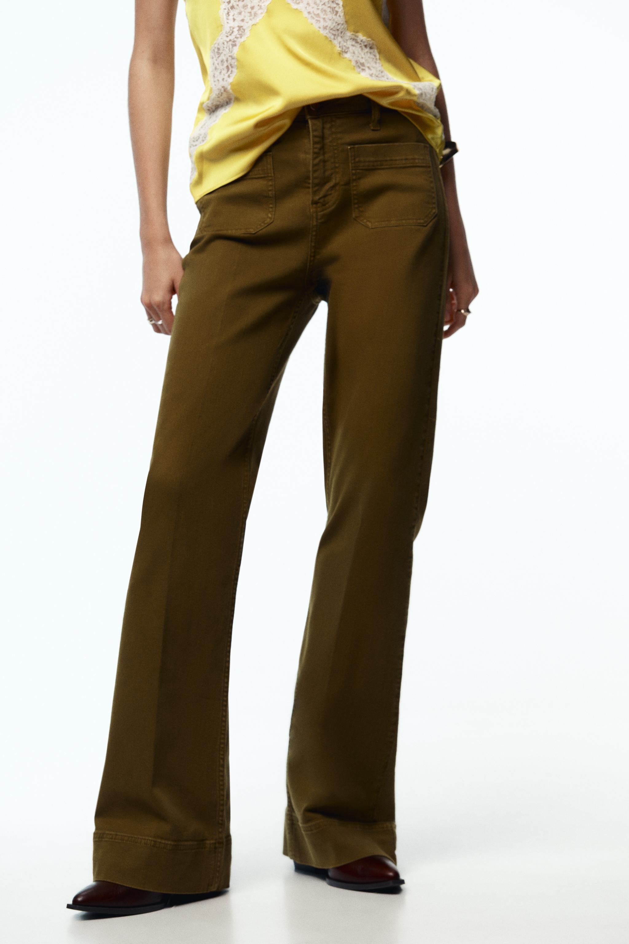 Z1975 HIGH-WAISTED PATCH POCKET JEANS