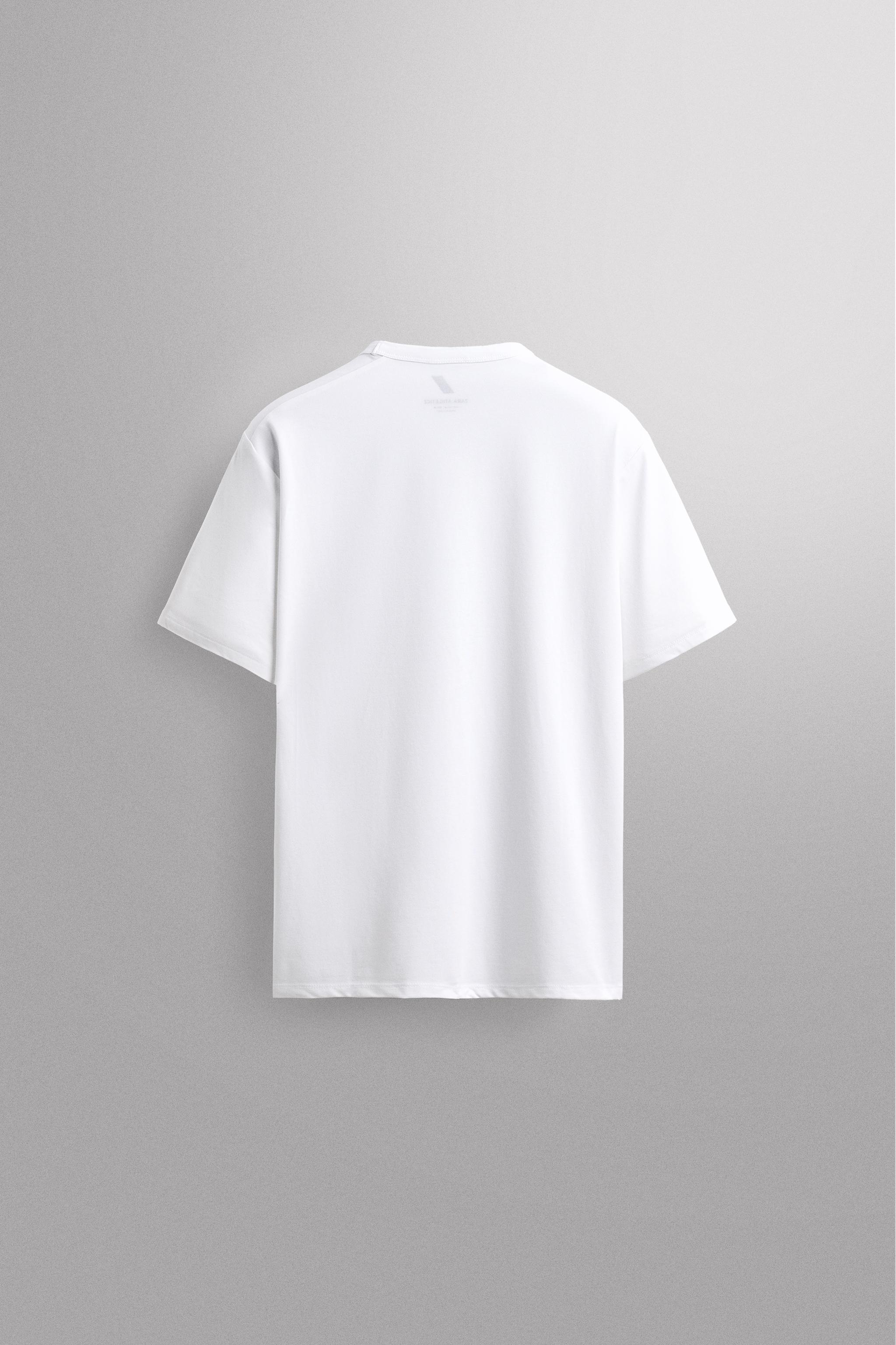 TECHNICAL COTTON BLEND T-SHIRT