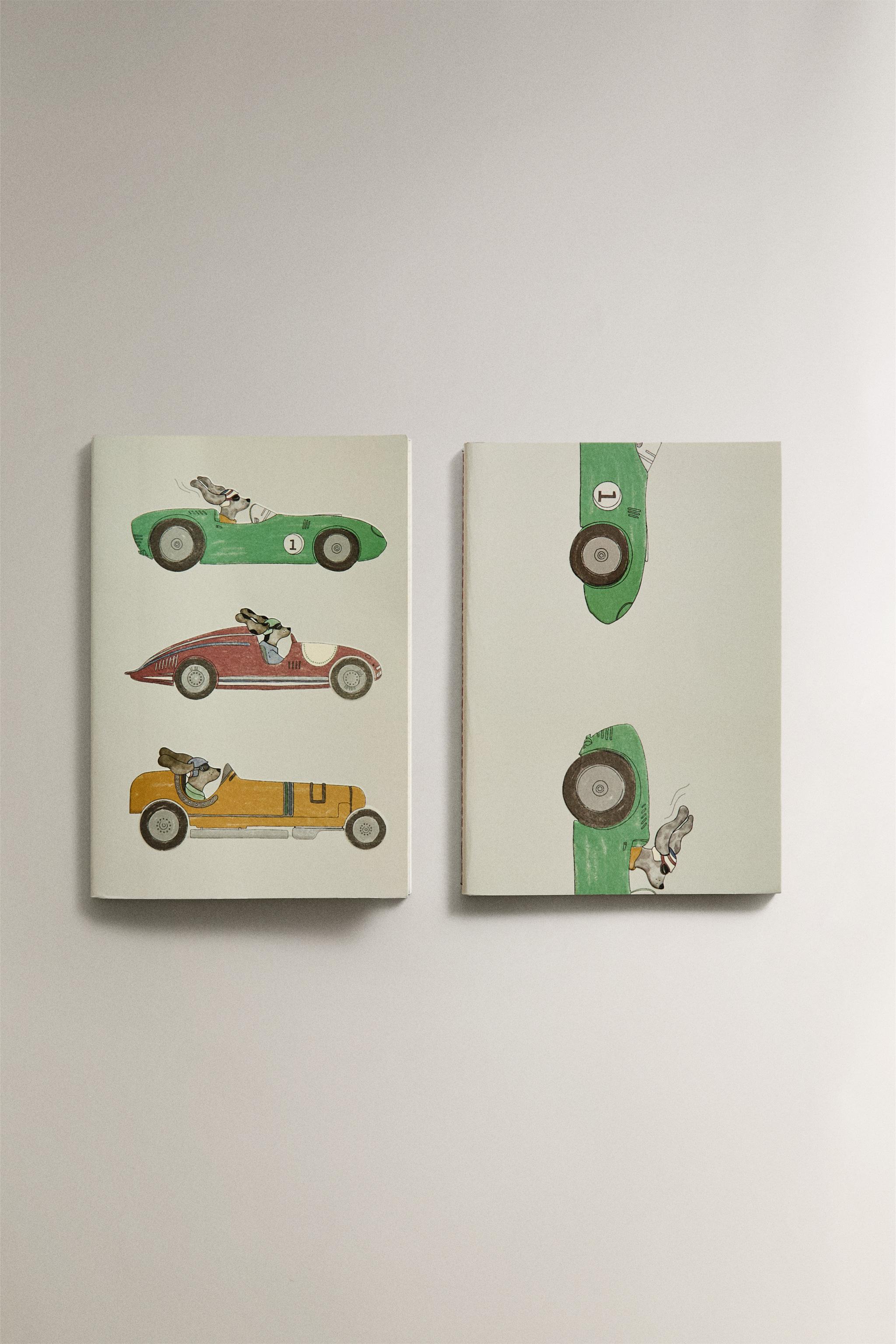 RACING DOGS NOTEBOOK (SET OF 2)