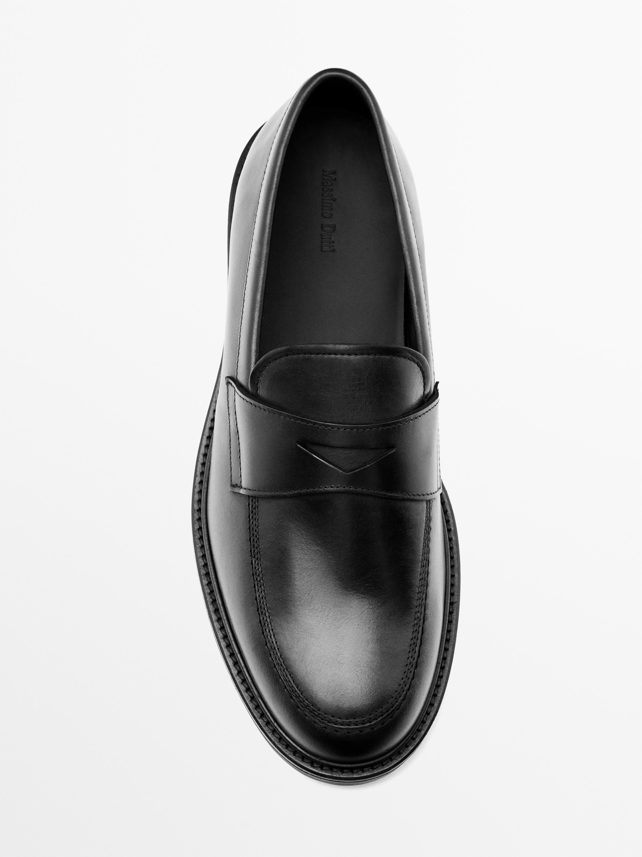 Nappa penny loafers